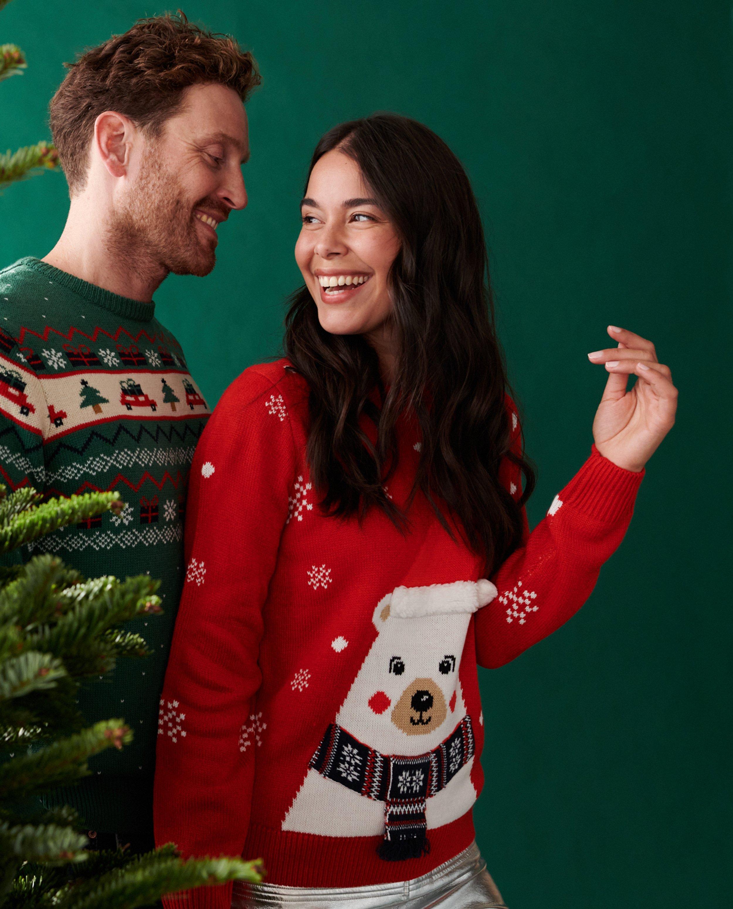 Pulls - Pull de Noël ours polaire, femmes