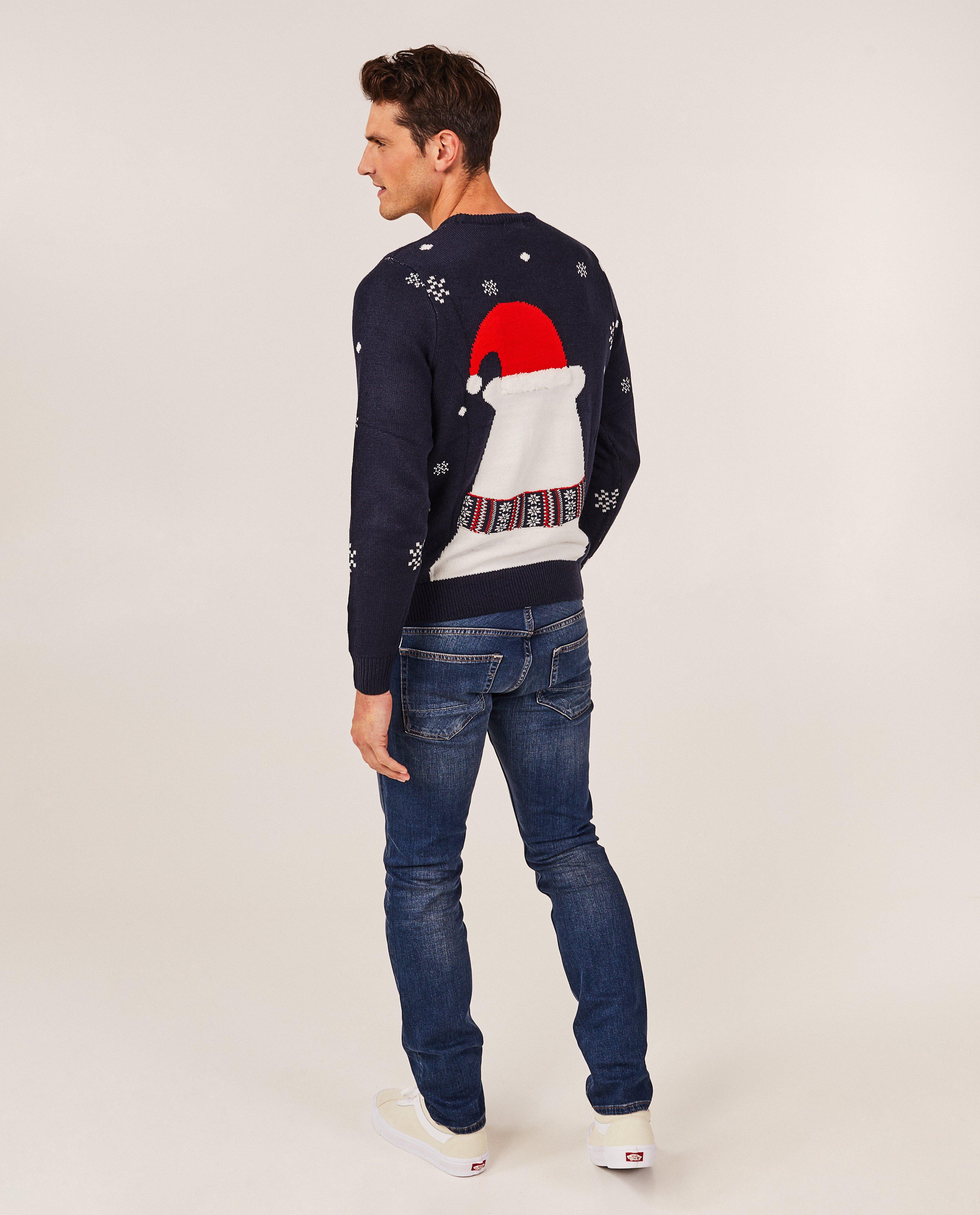 Pulls - Pull de Noël avec un ours polaire, hommes
