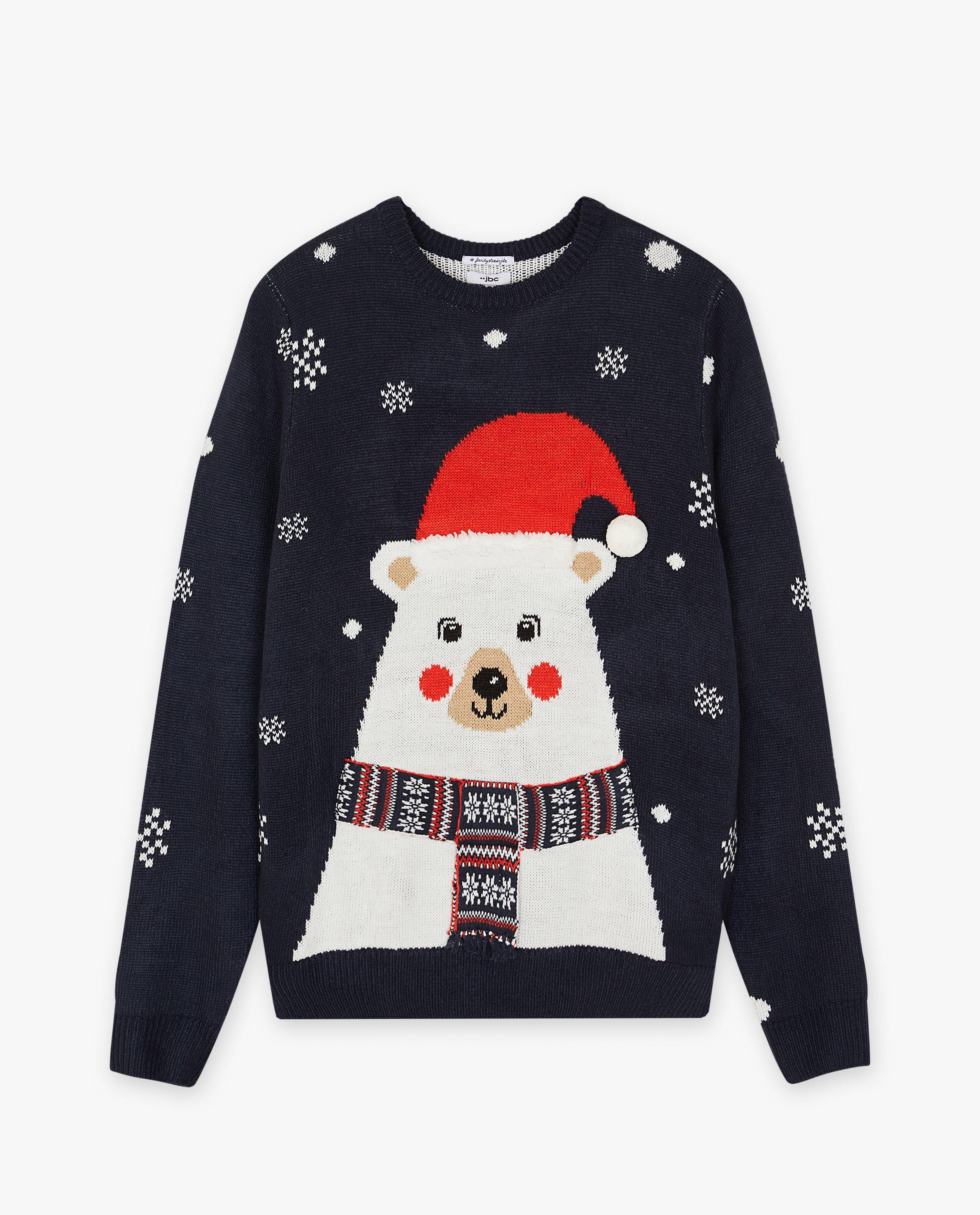 Pulls - Pull de Noël avec un ours polaire, hommes