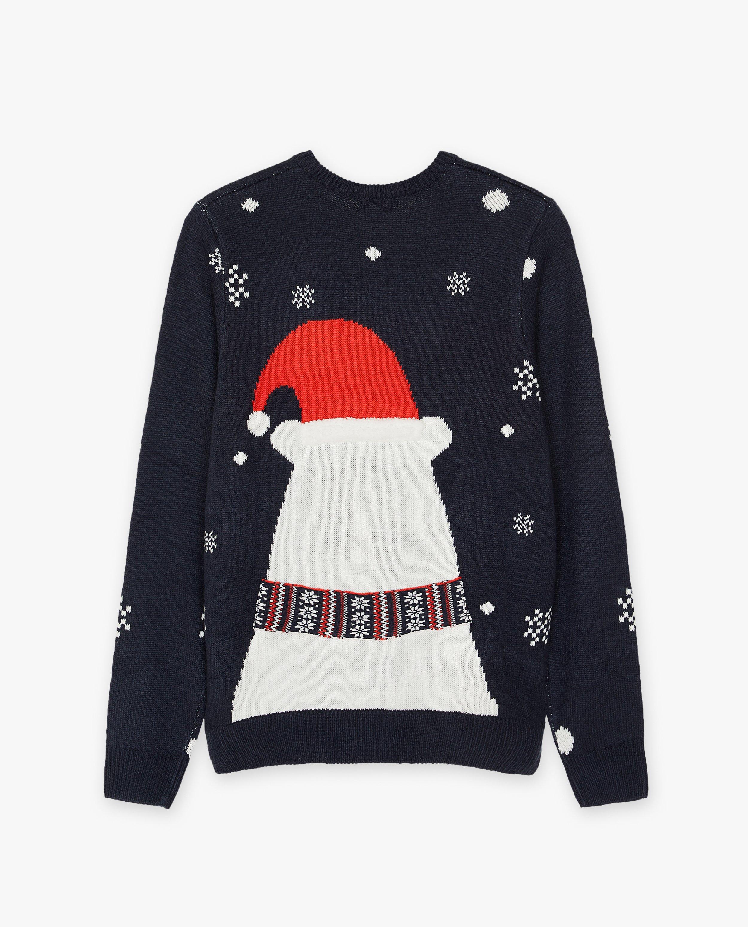 Pulls - Pull de Noël avec un ours polaire, hommes