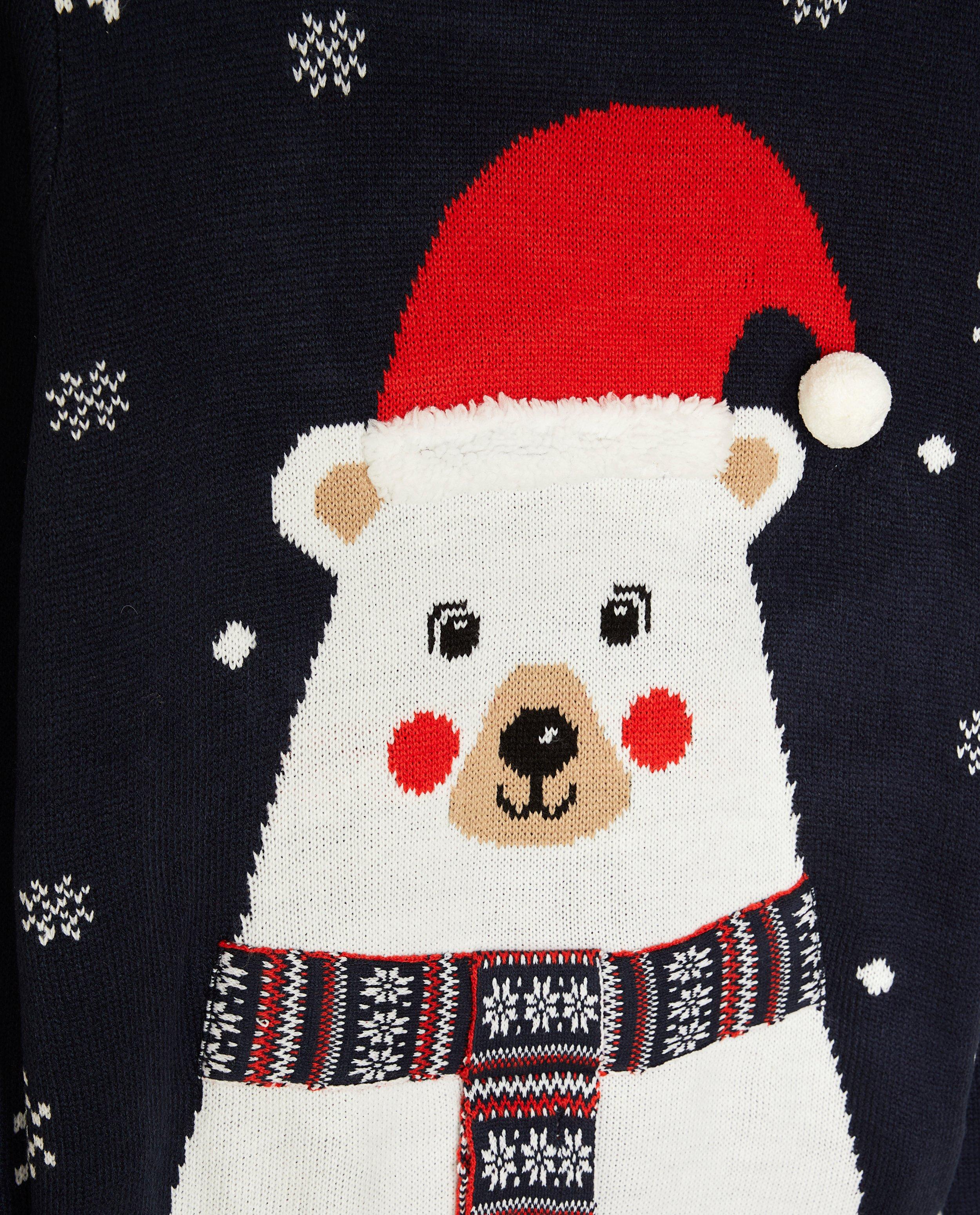 Pulls - Pull de Noël avec un ours polaire, hommes