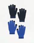 Lot de 2 paires de gants touchscreen - null - Kidz Nation