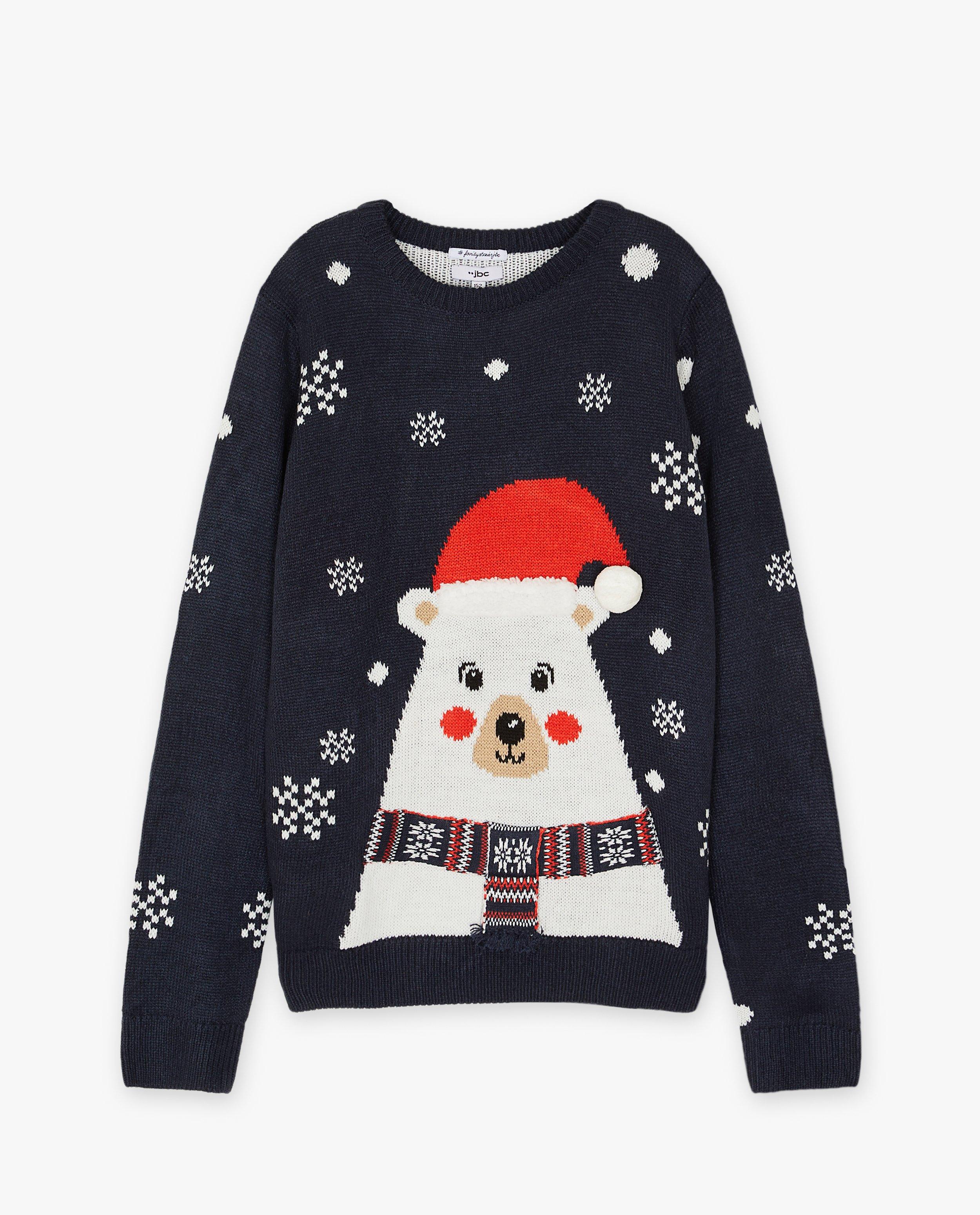 Pulls - Pull de Noël ours polaire, 7-14 ans