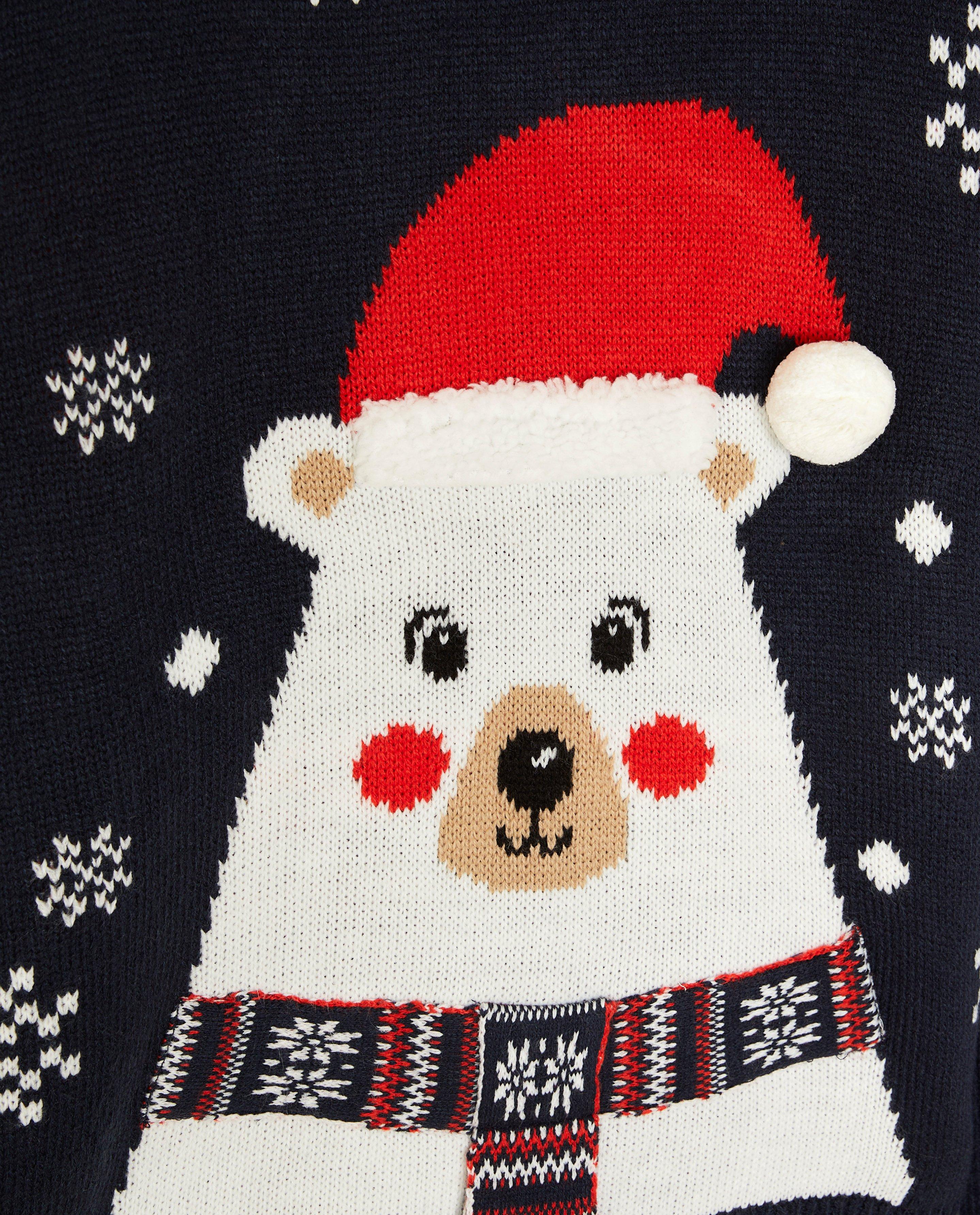 Pulls - Pull de Noël ours polaire, 7-14 ans