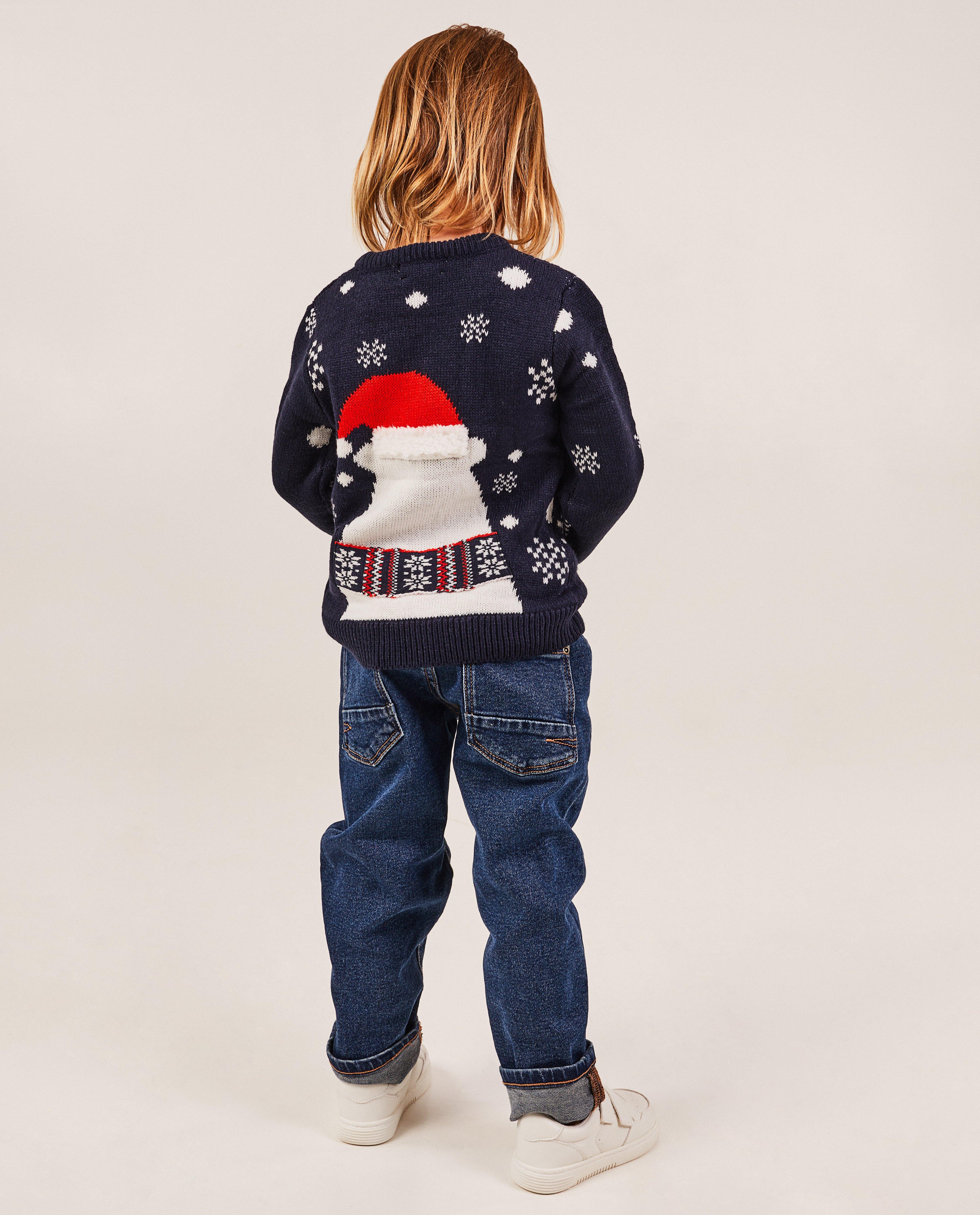 Truien - Kersttrui ijsbeer, unisex, 2-7 jaar