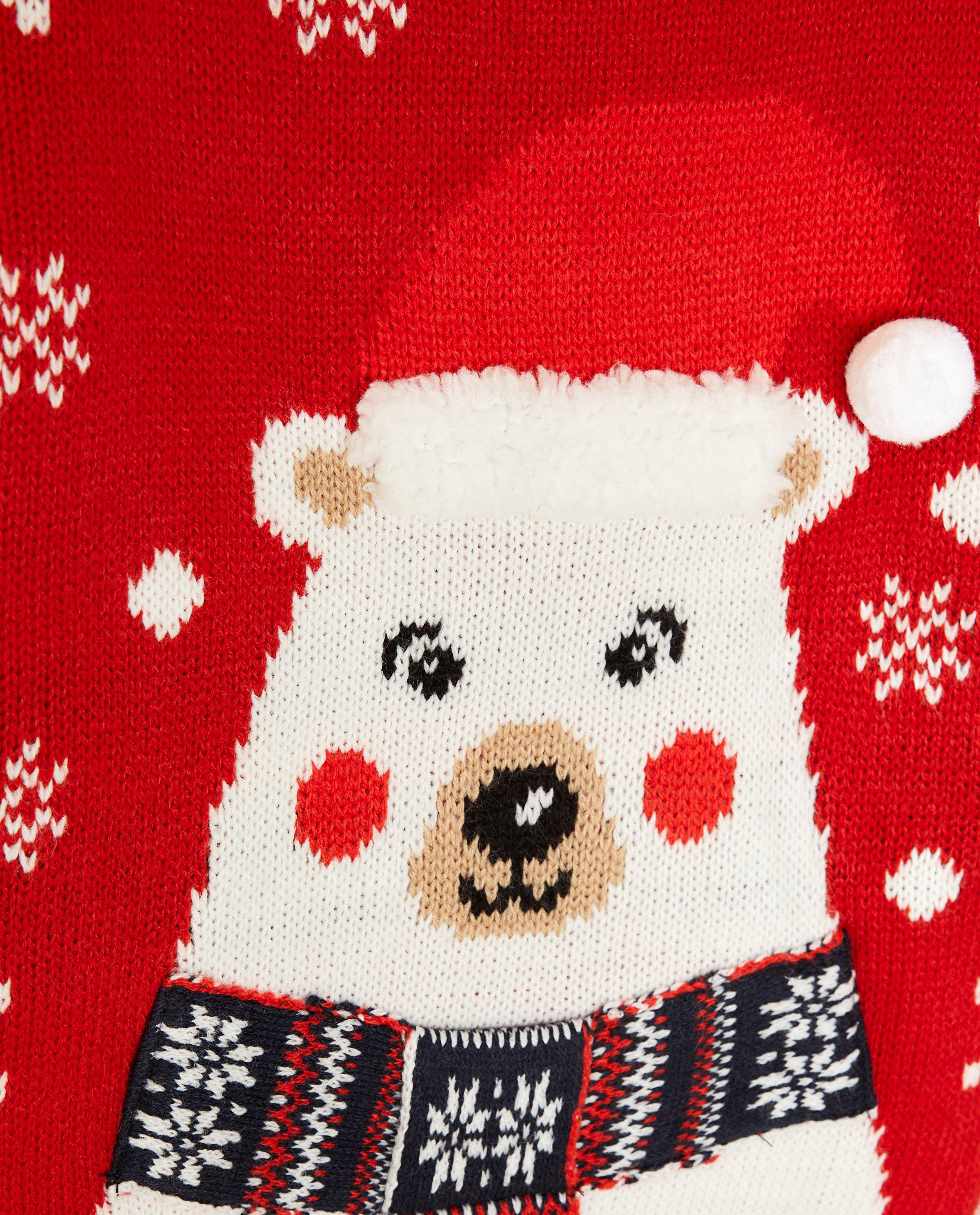 Truien - Kersttrui ijsbeer, unisex, 2-7 jaar