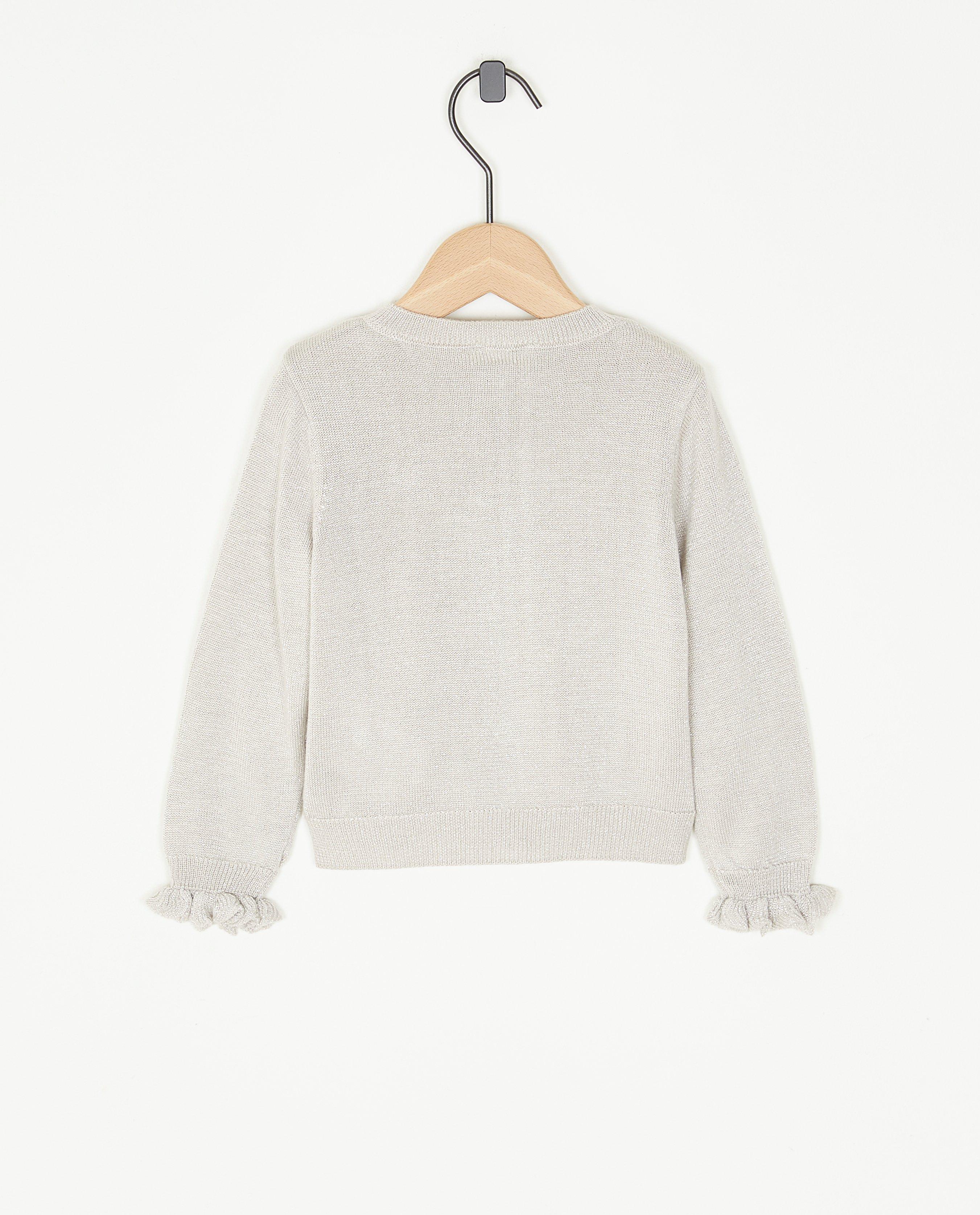 Cardigan - Cardigan met metaaldraad