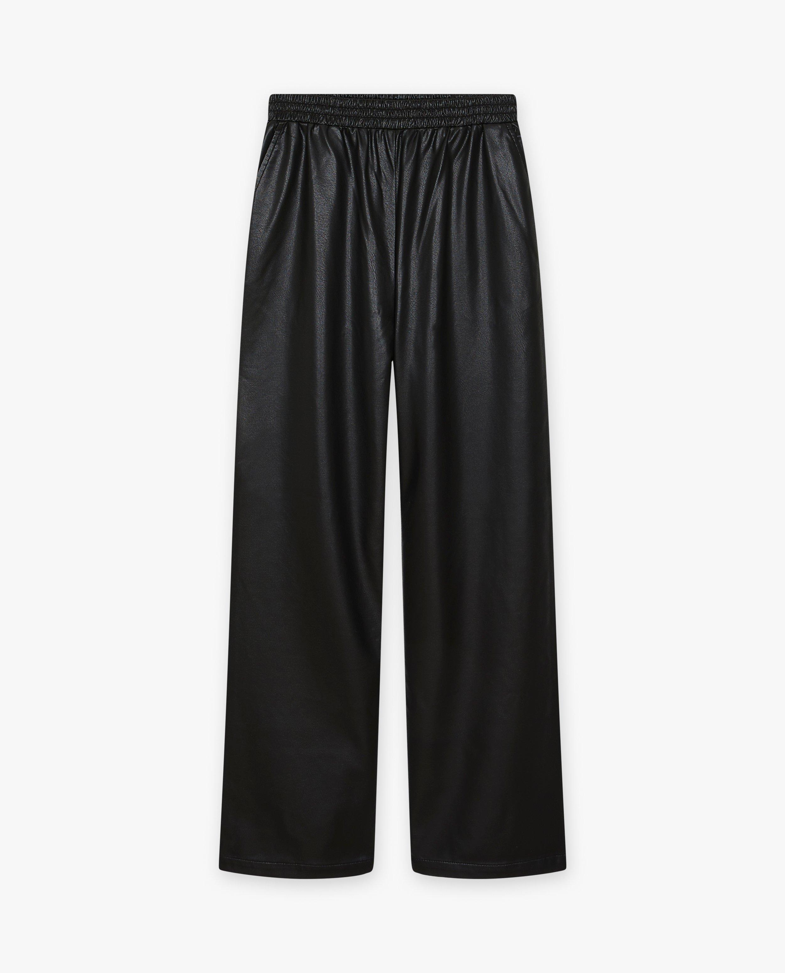 Broeken - Faux leather broek