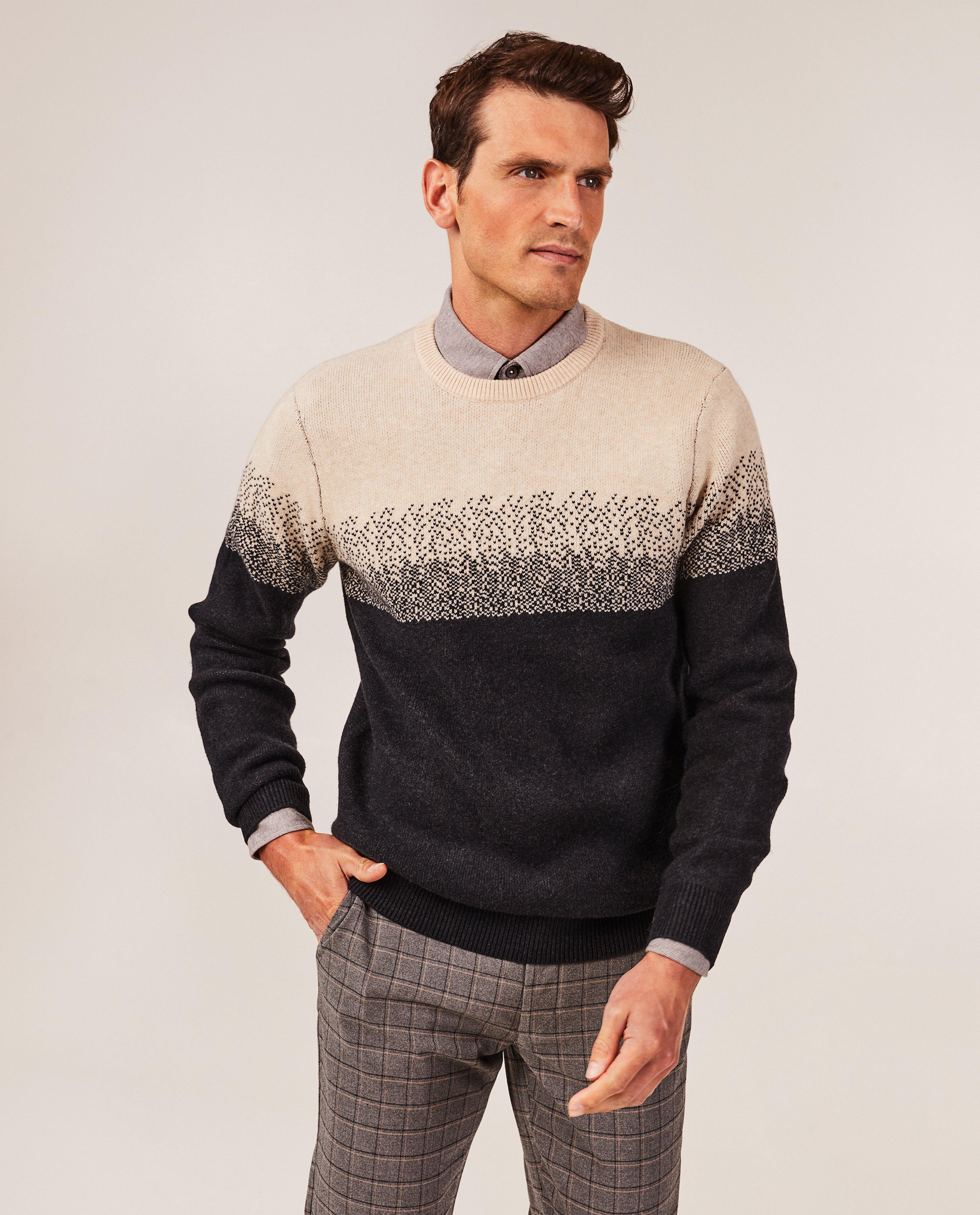 Pulls - Pull avec un dégradé, hommes