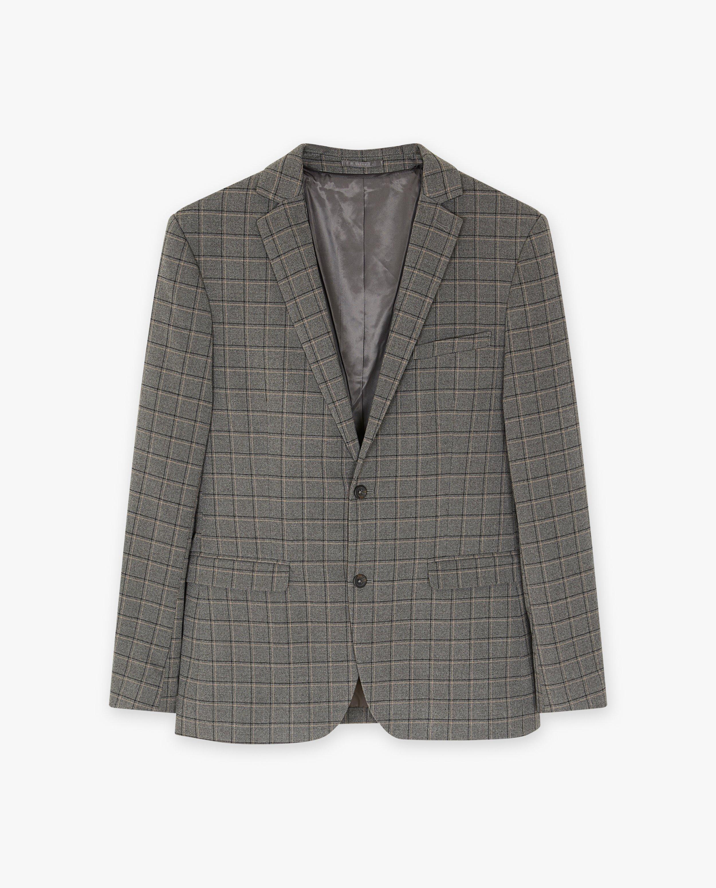 Blazers - Kostuumvest met ruiten, slim fit