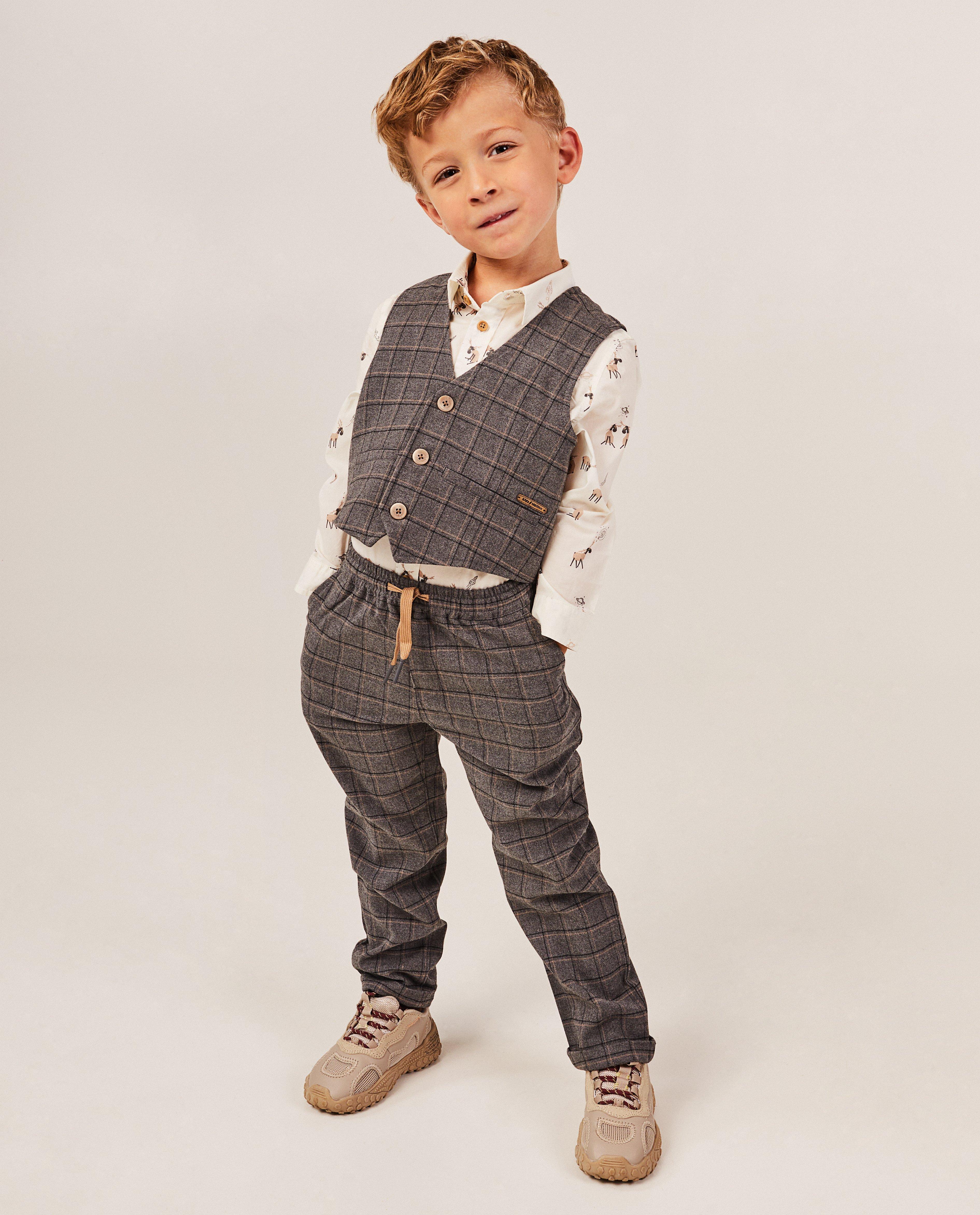 Vest met ruiten, 2-7 jaar - null - Kidz Nation