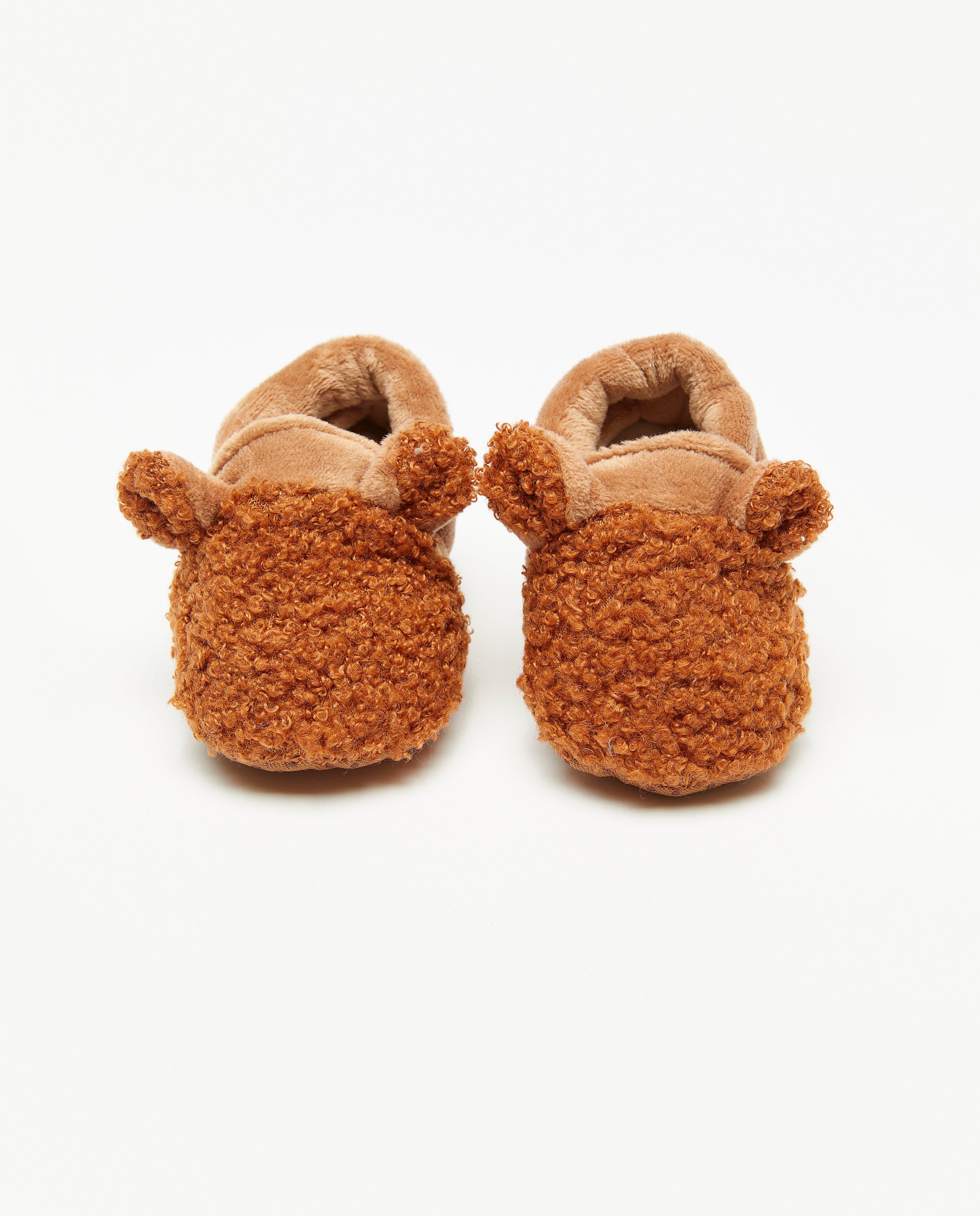 Babypantoffels met bouclé - null - JBC