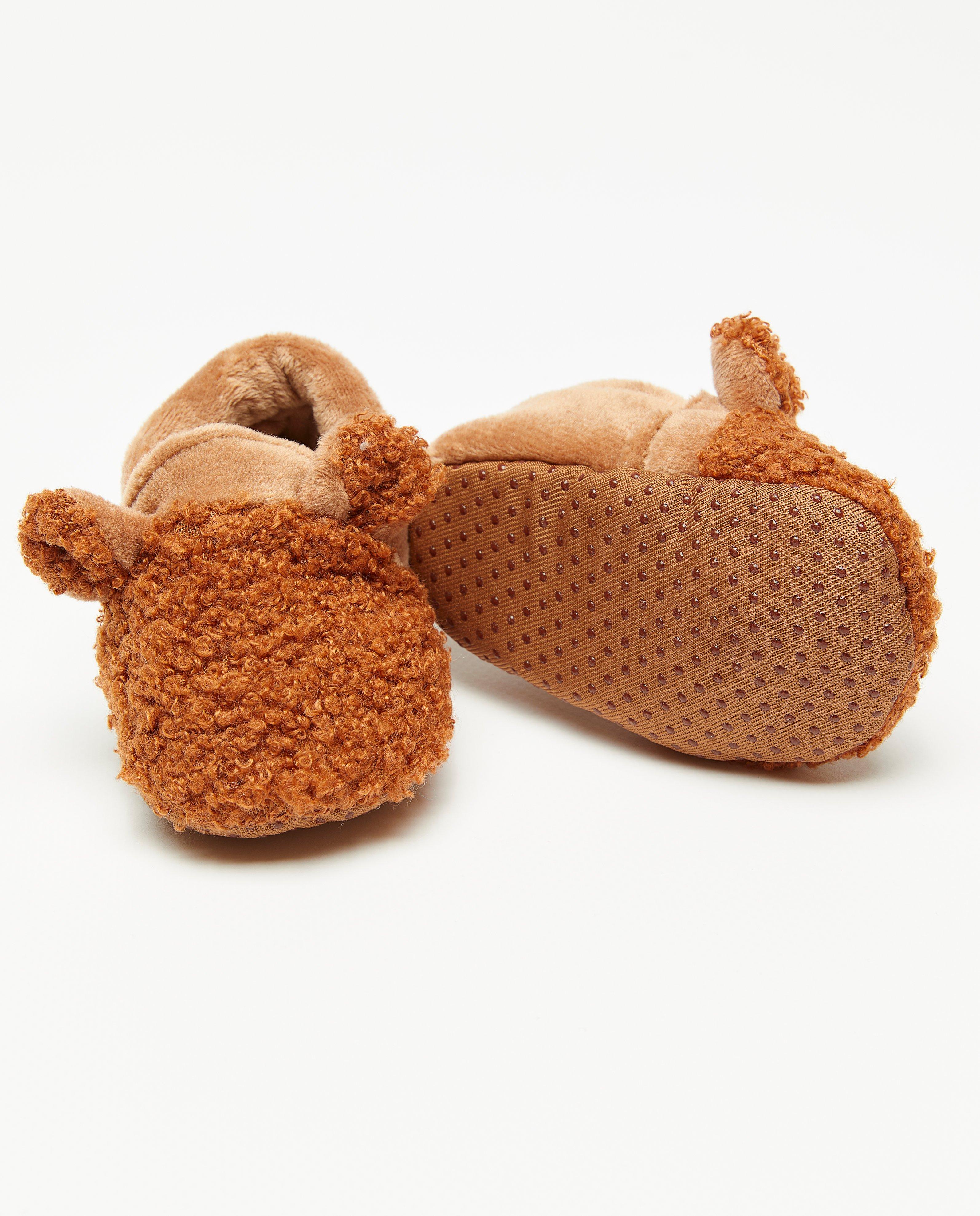 Schoenen - Babypantoffels met bouclé