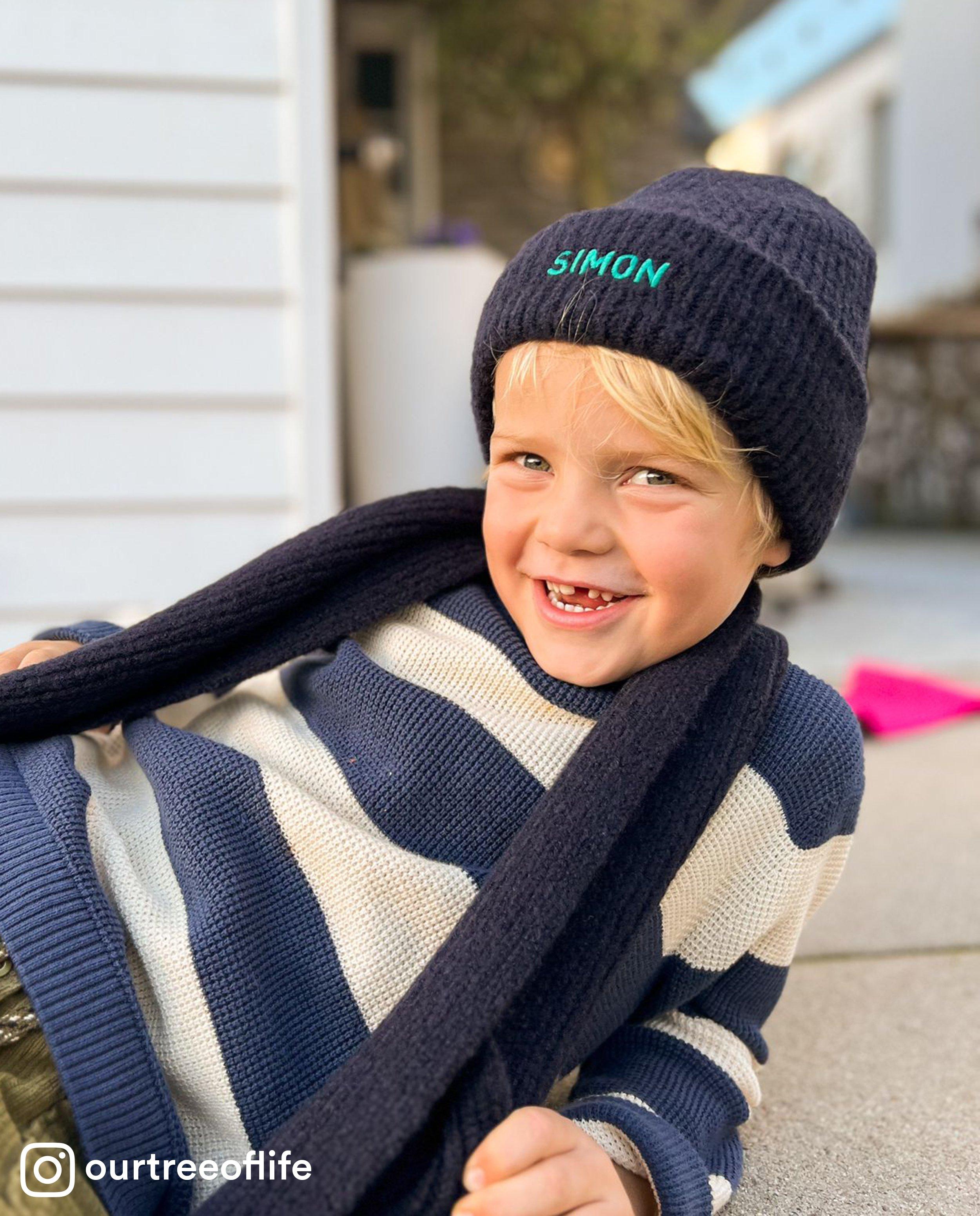 Bonnet personnalisable, enfants - null - Studio Unique