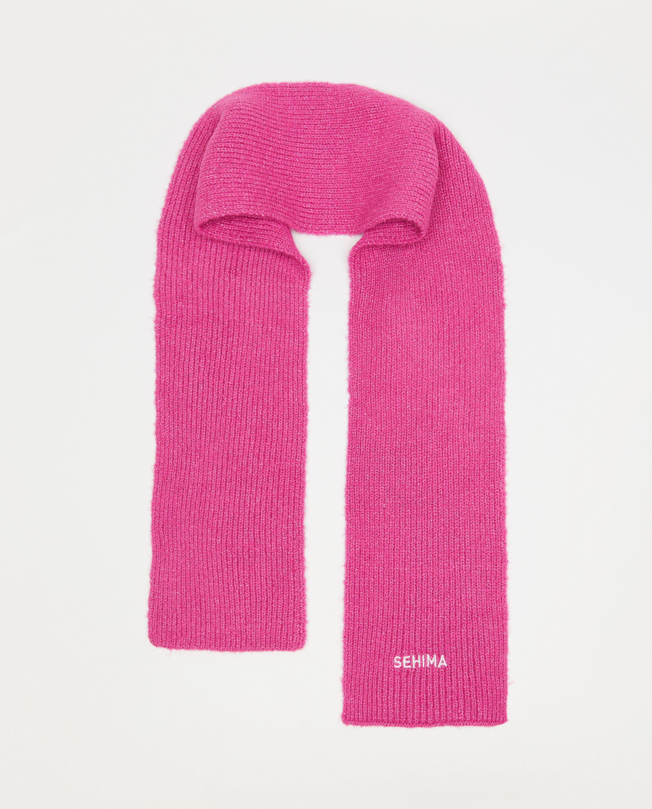 &Eacute;charpe personnalisable, enfants - D&eacute;tails du produit - rose vif - image num&eacute;ro 2