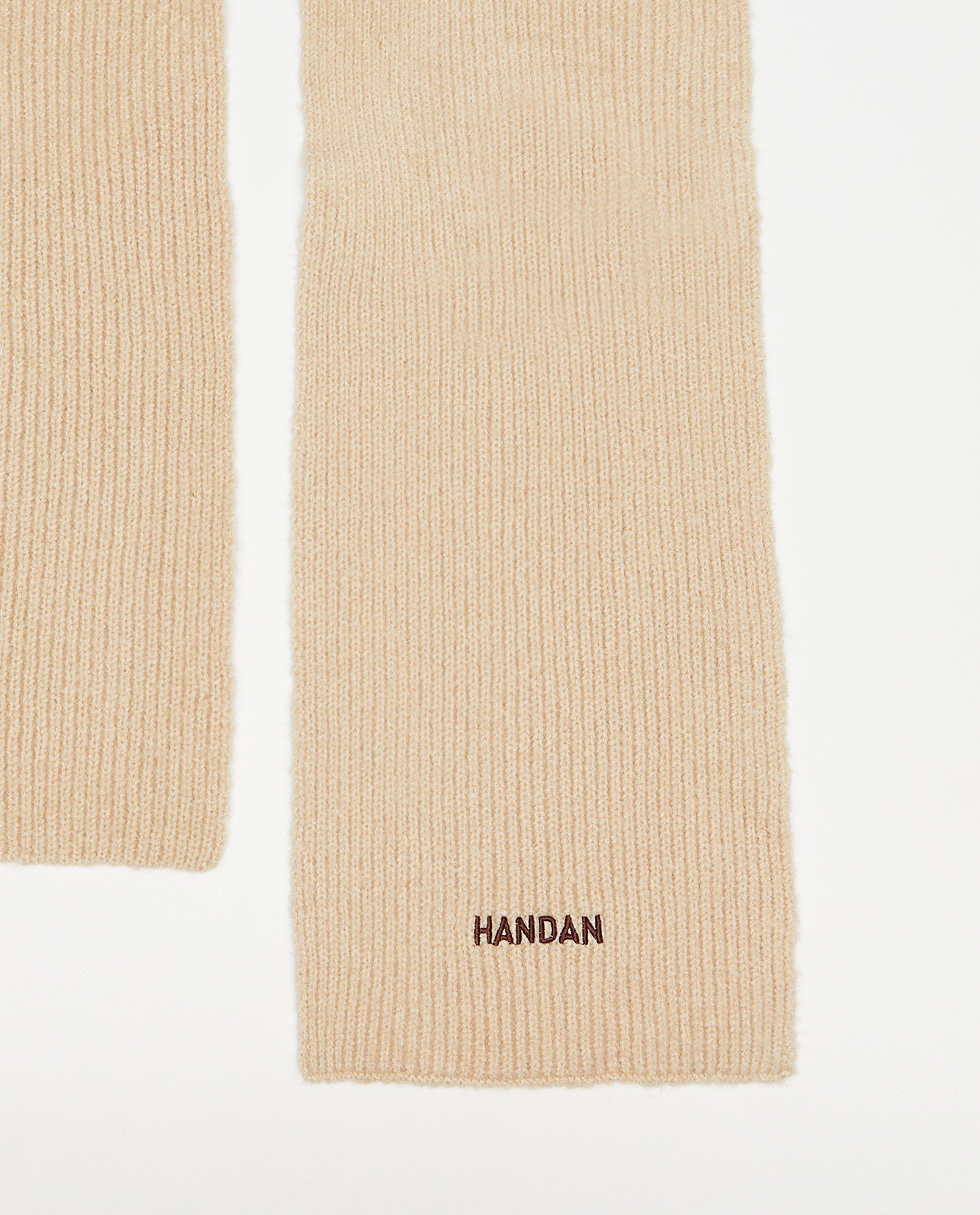 &Eacute;charpe personnalisable, adultes - D&eacute;tails du produit - beige - image num&eacute;ro 3