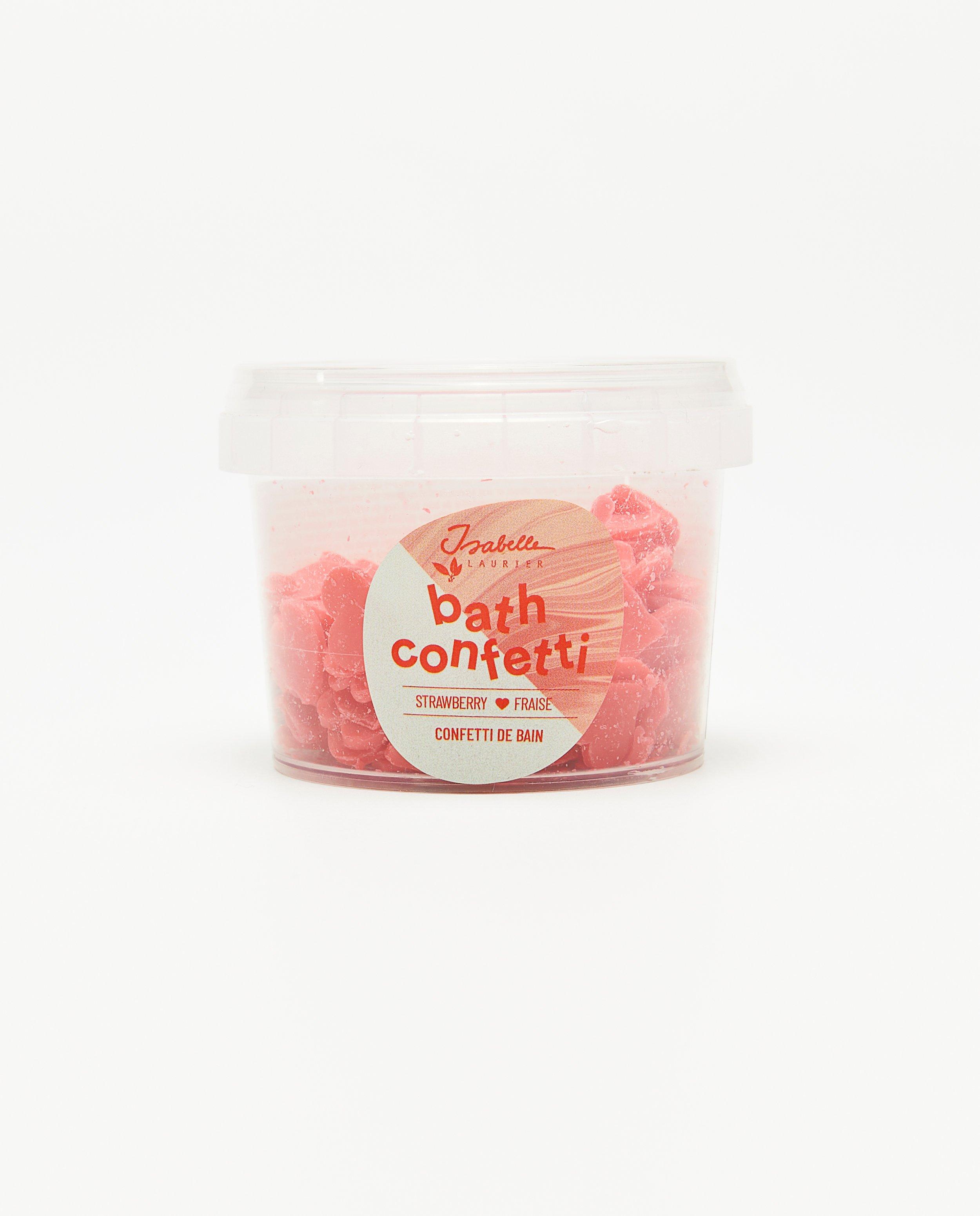 Confettis de bain Fraise - null - Isabelle Laurier