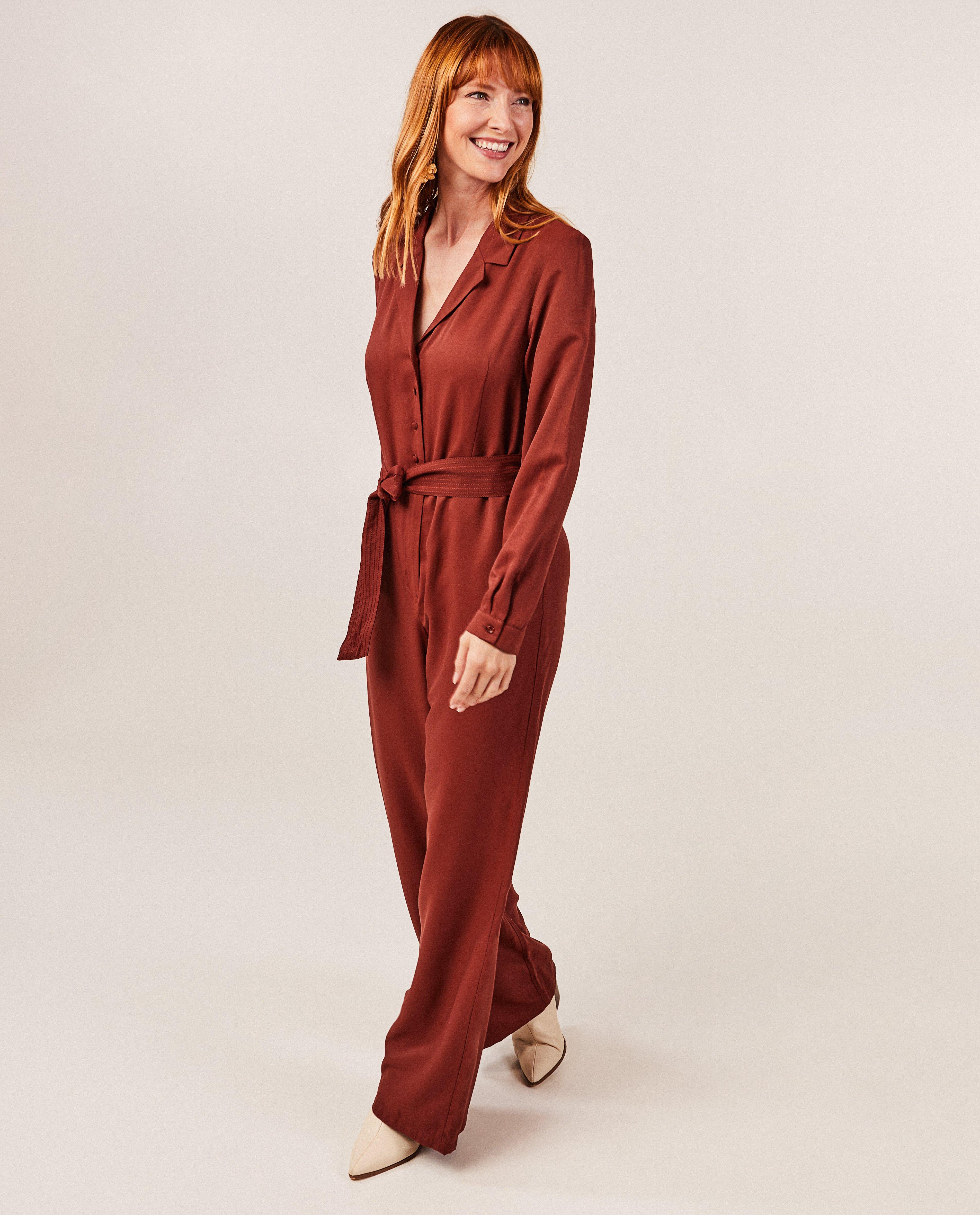 Jumpsuit - Bruin jumpsuit