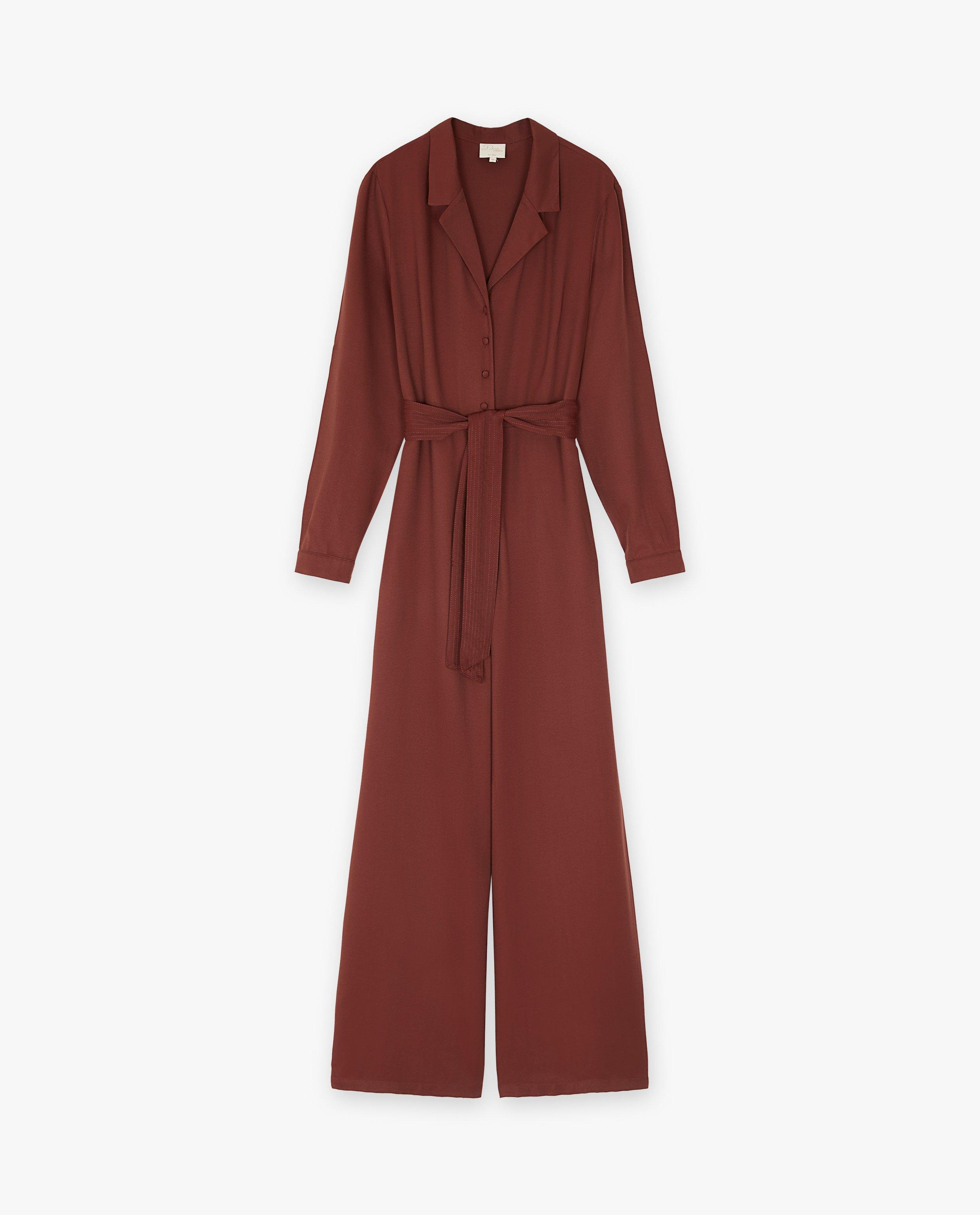 Jumpsuit - Bruin jumpsuit