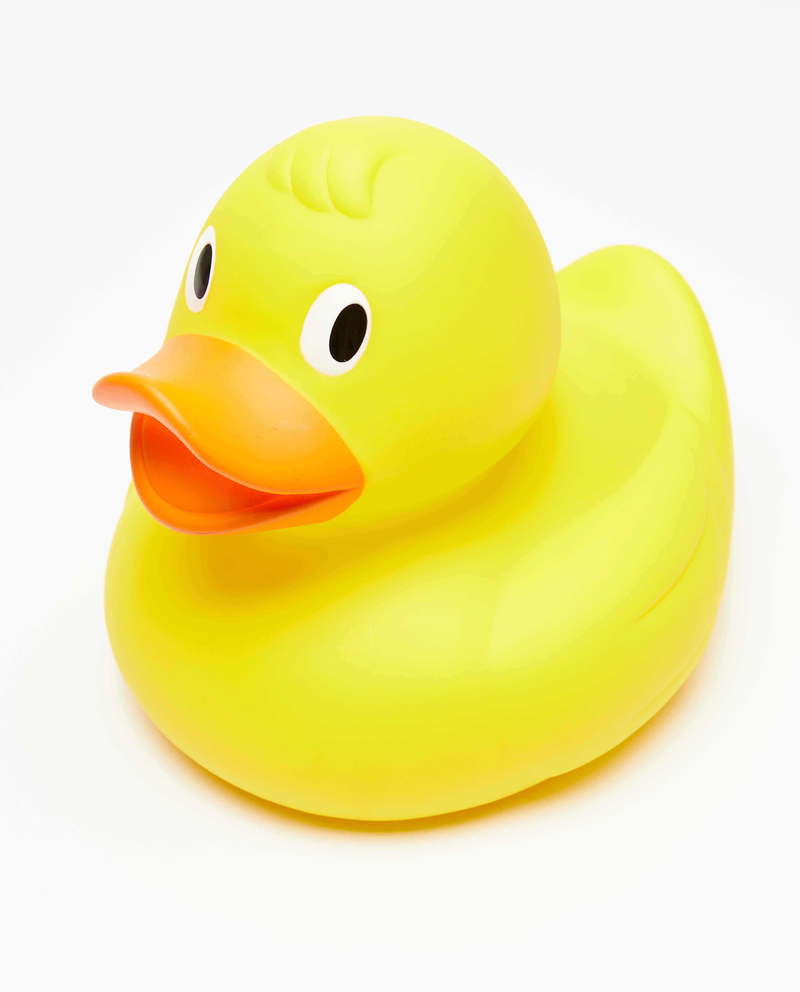 Cadeaux - Grand canard de bain jaune