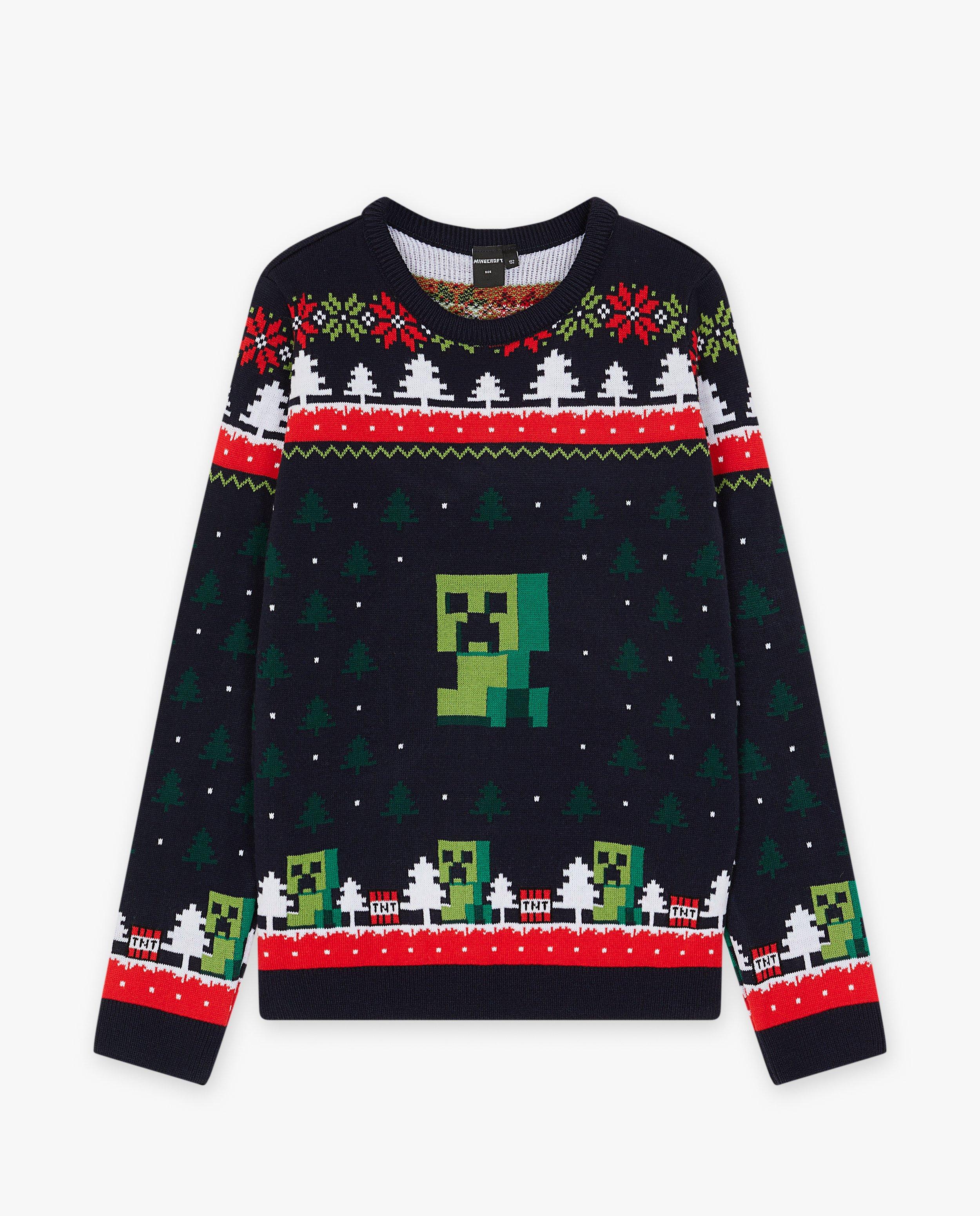 Pulls - Pull de Noël Minecraft, 7-14 ans