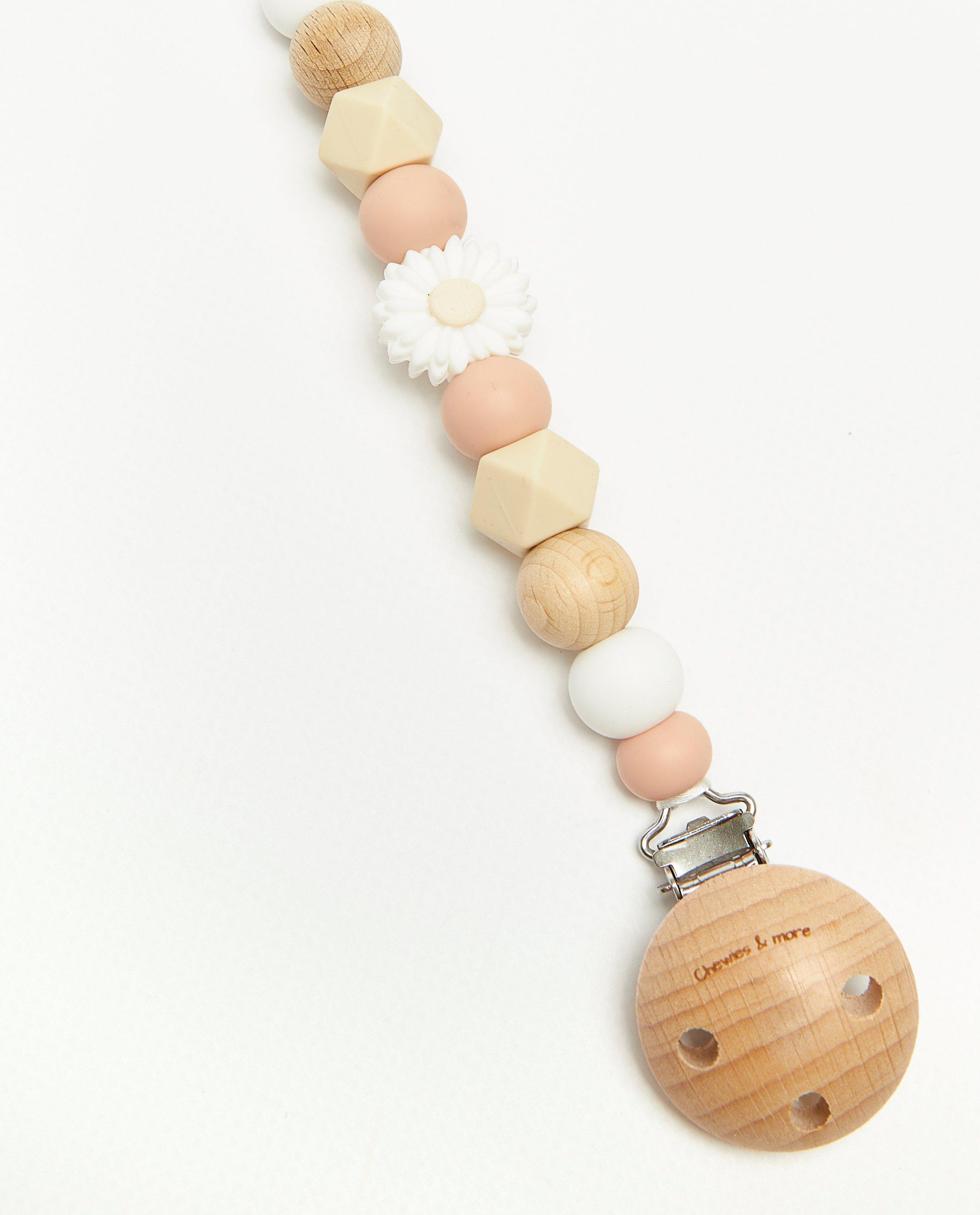 Accessoires pour bébés - Clip pour sucette en perles