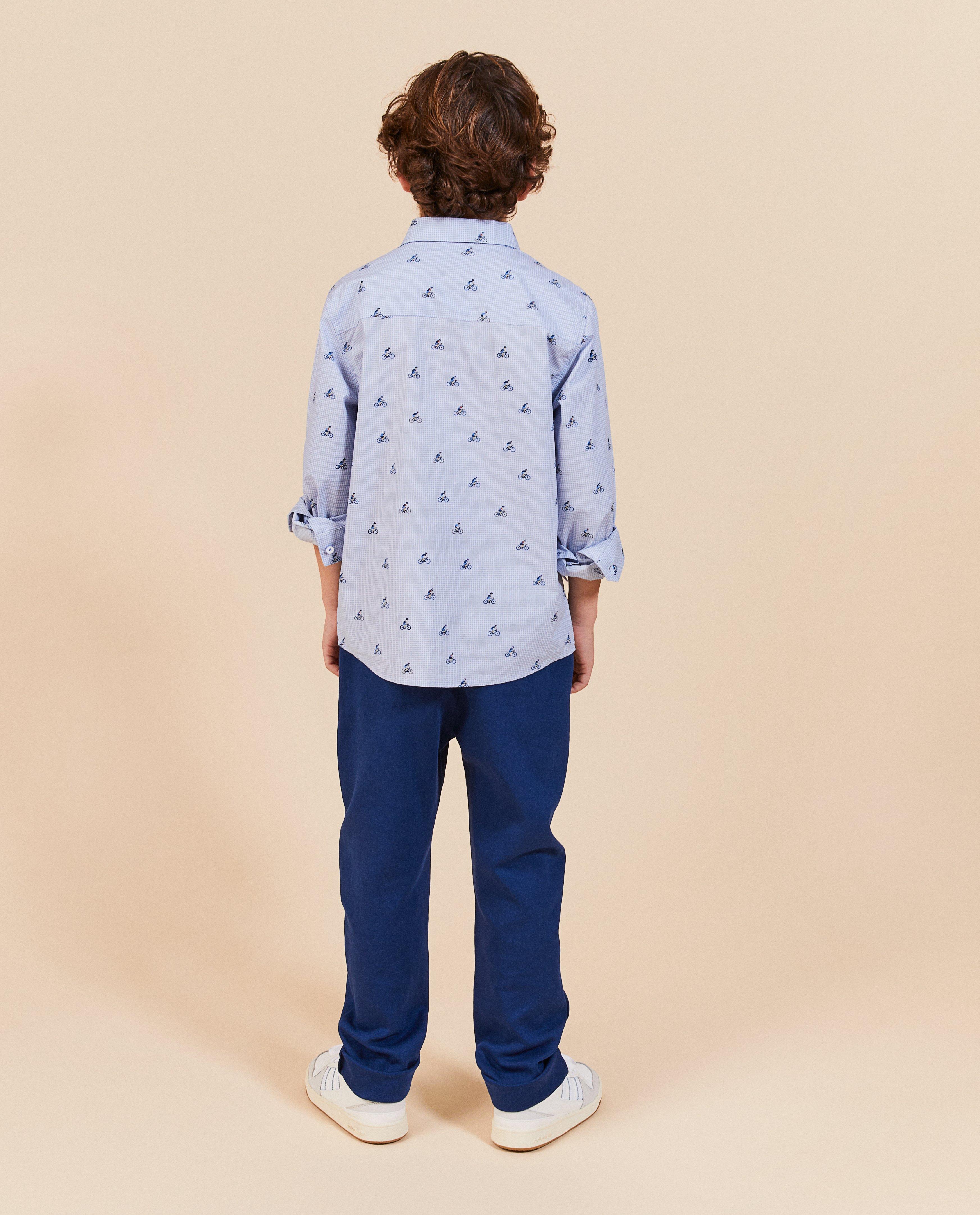 T-shirts - Hemd met microprint, feest
