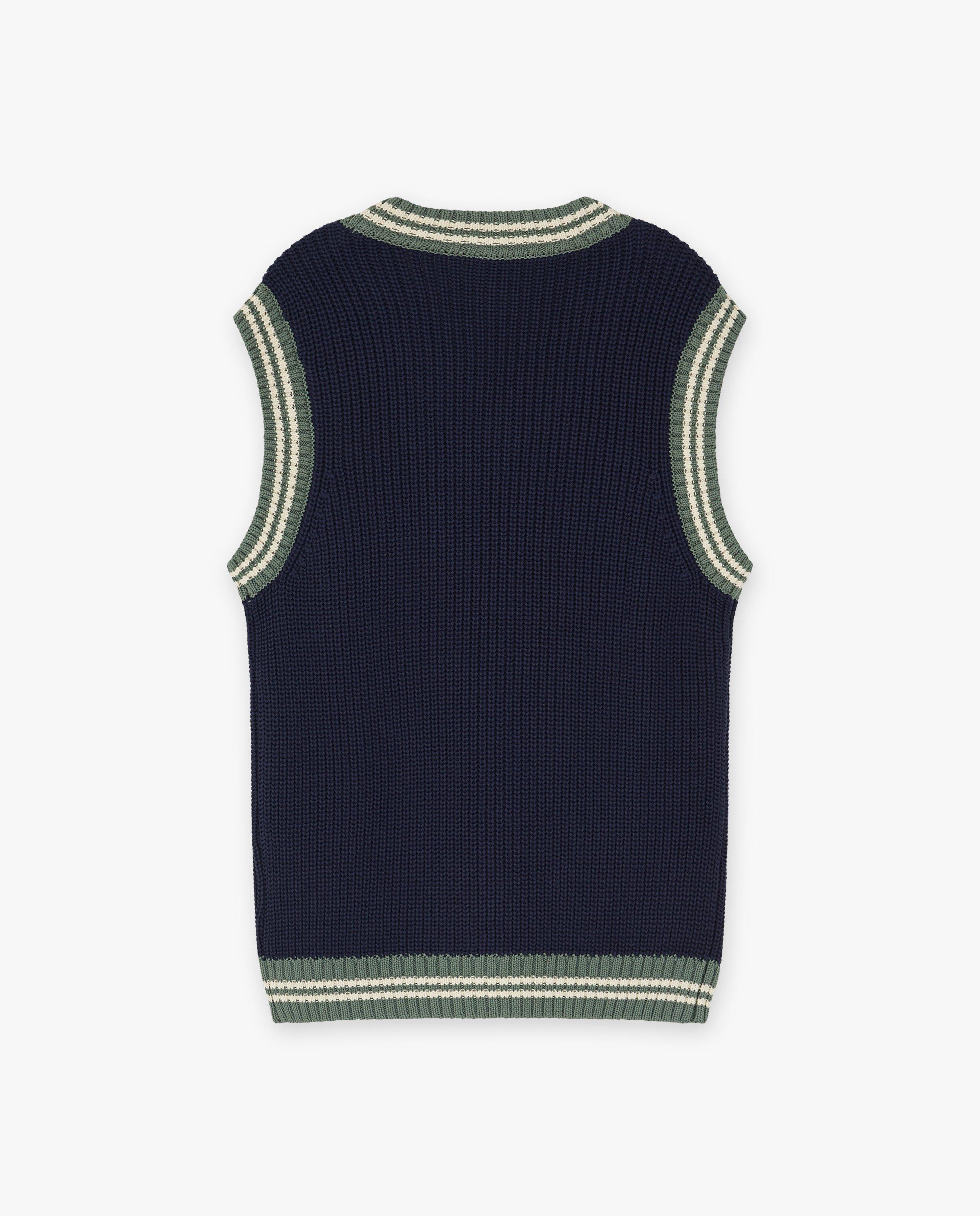 D&eacute;bardeur en tricot - D&eacute;tails du produit - bleu fonc&eacute; - image num&eacute;ro 5