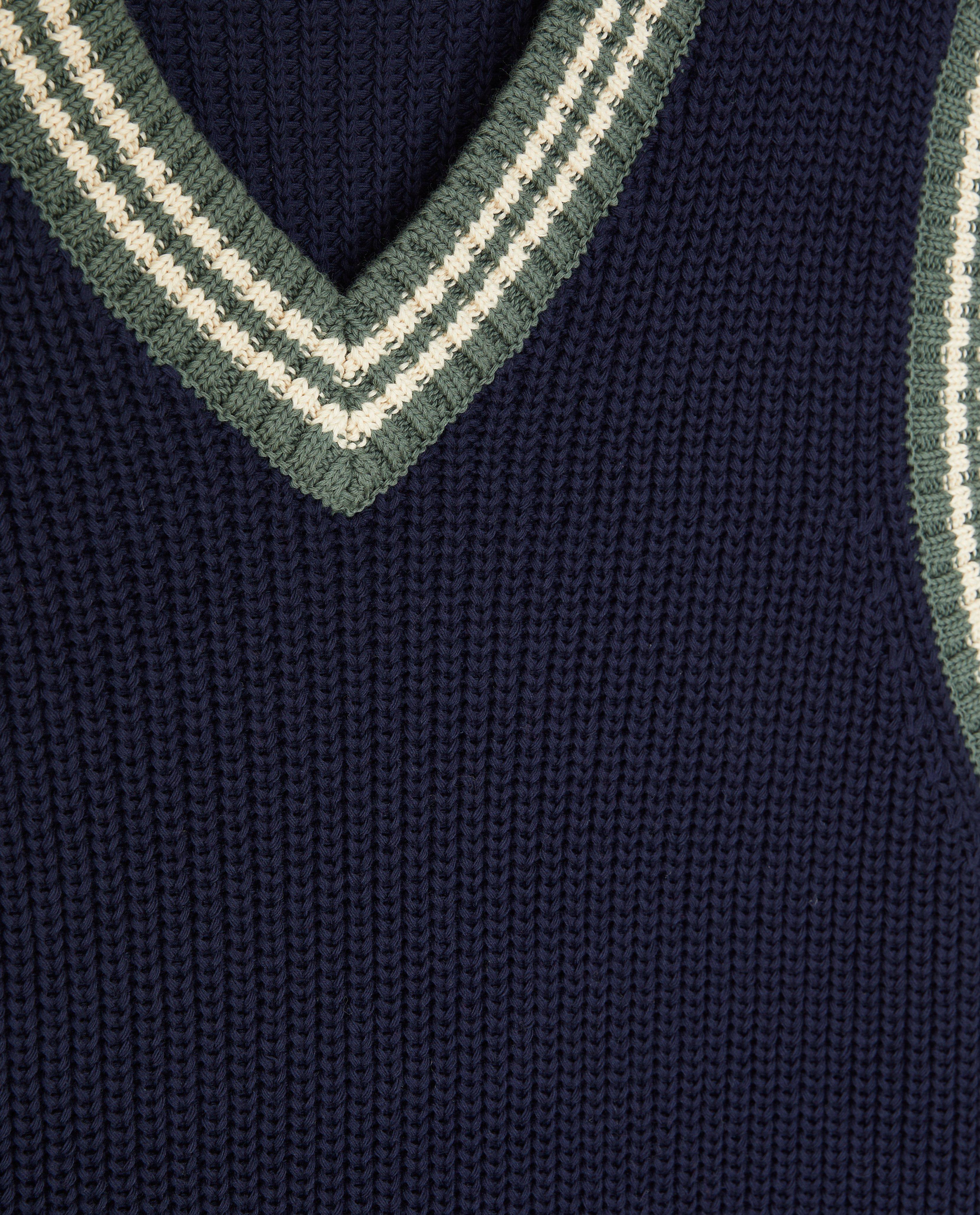 D&eacute;bardeur en tricot - D&eacute;tails du produit - bleu fonc&eacute; - image num&eacute;ro 6
