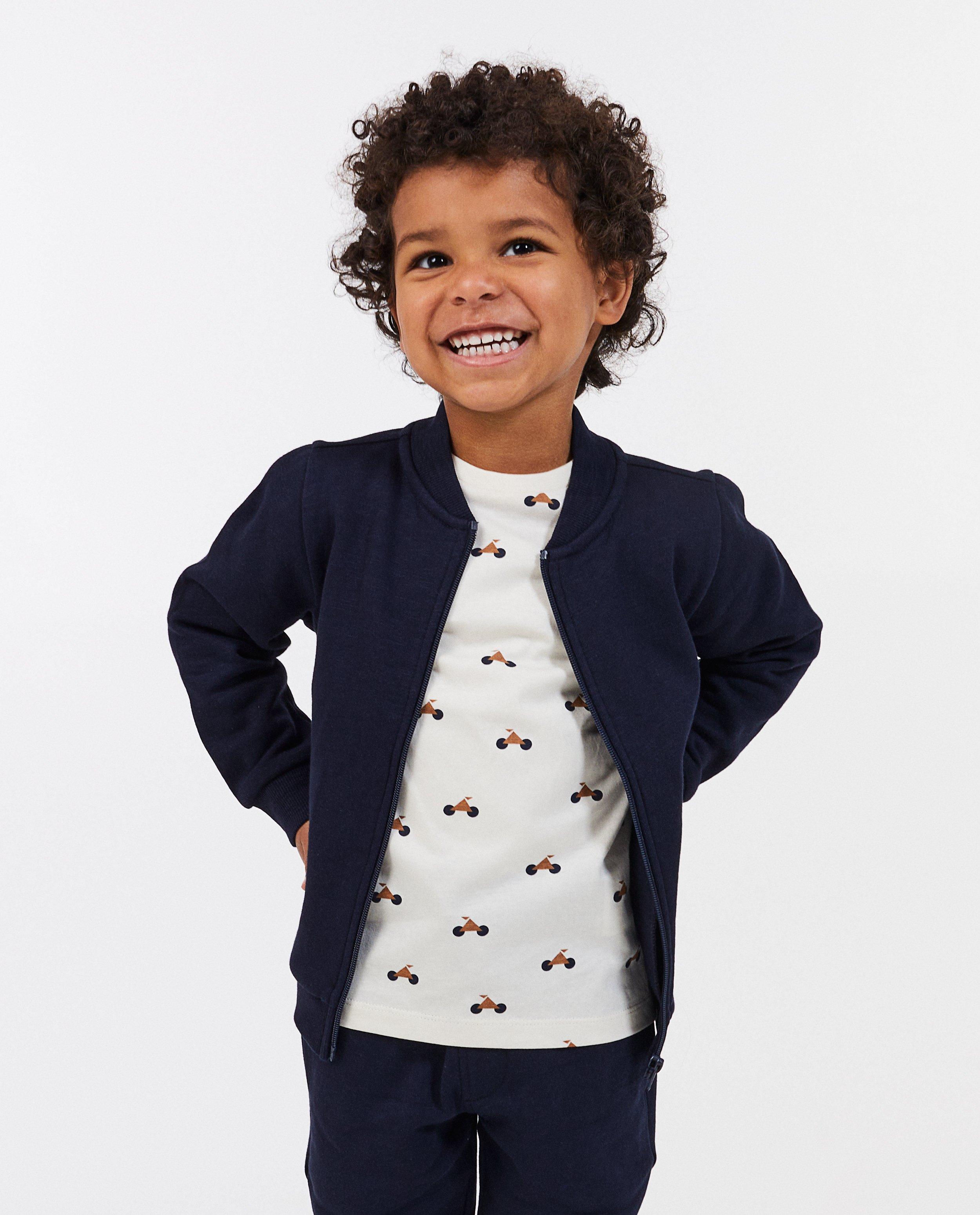 Donkergroen sweatvest - null - Besties