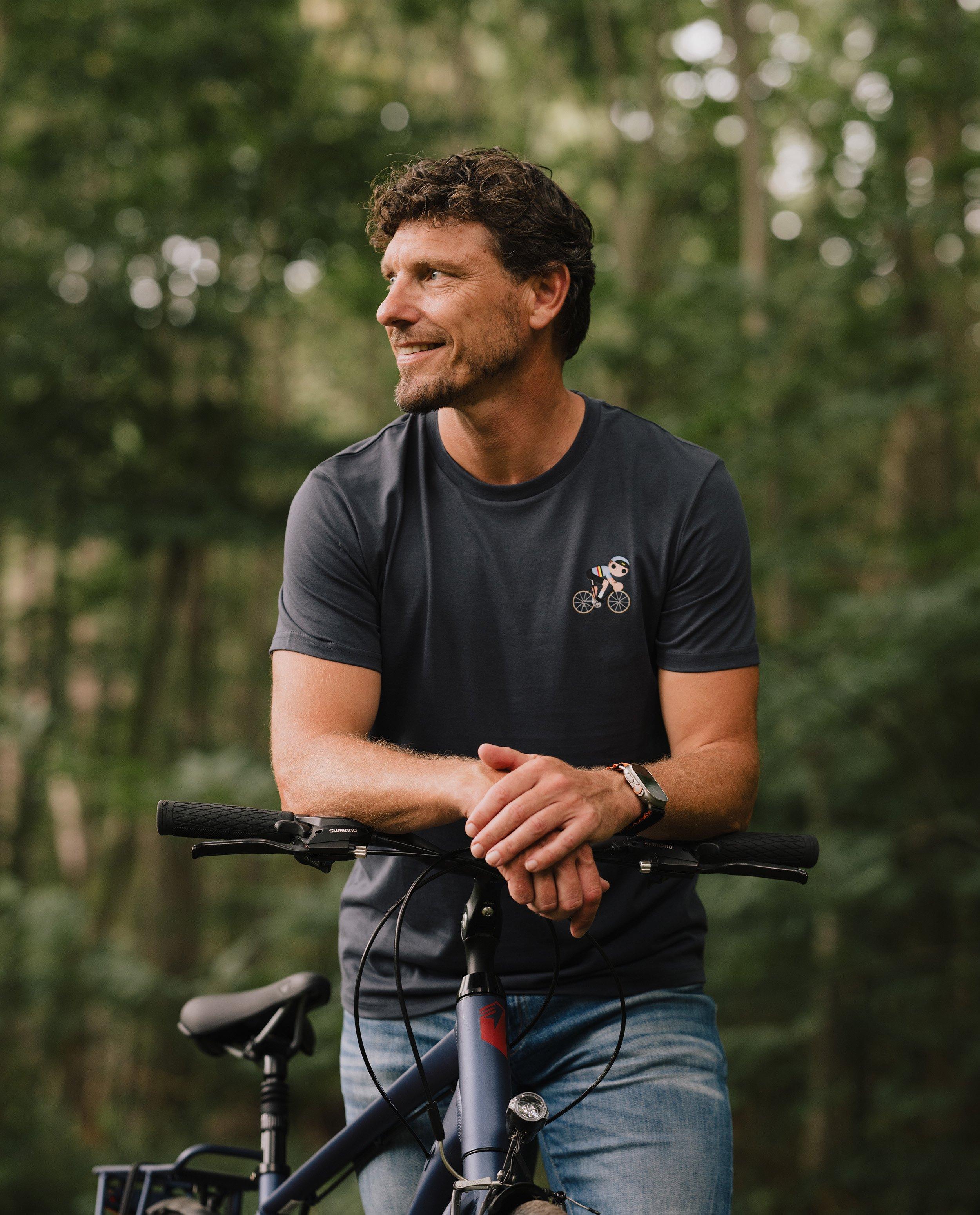 Blauwgrijs T-shirt met print - Product Detail - donkergrijs - afbeelding nummer 2