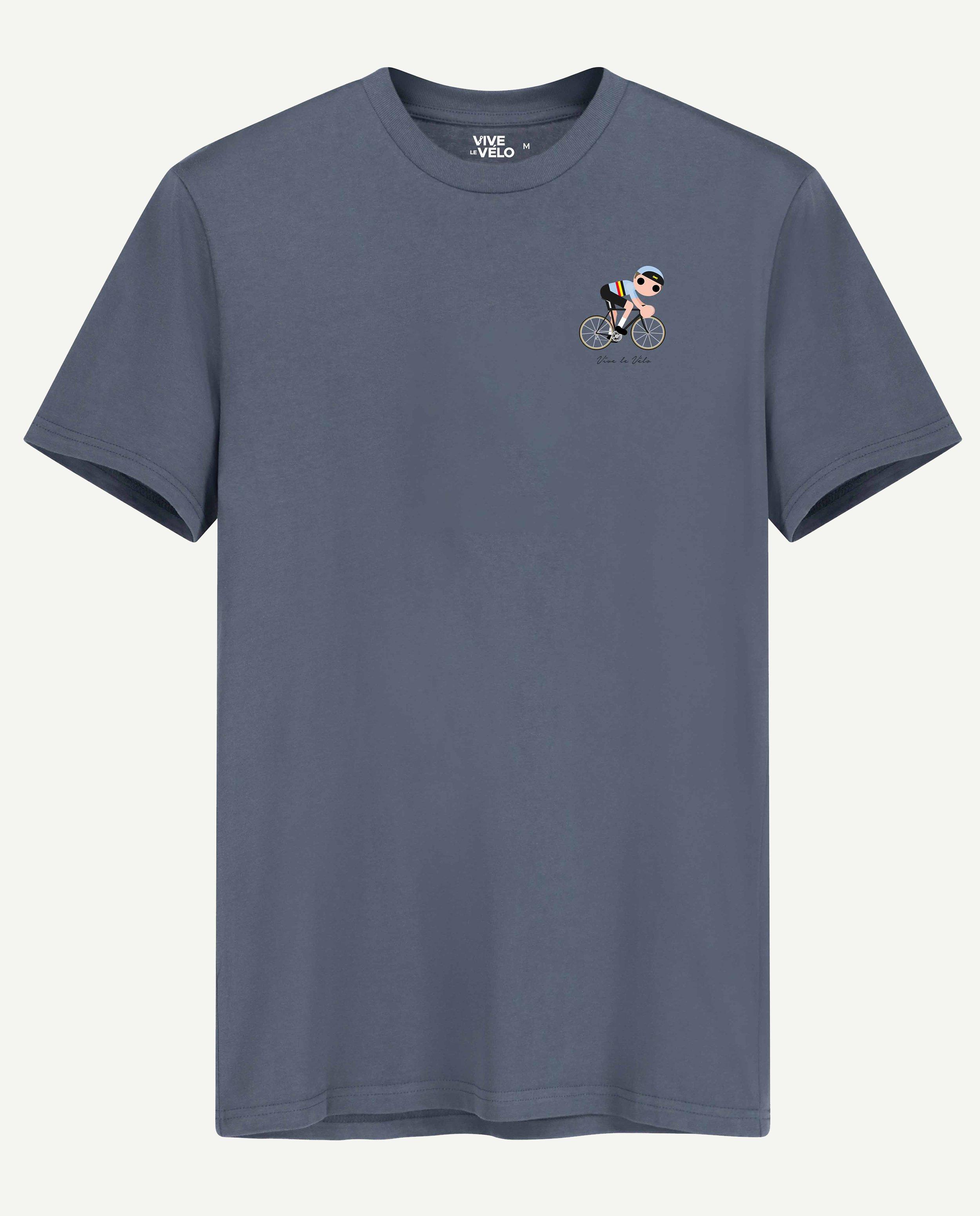 Blauwgrijs T-shirt met print - Product Detail - donkergrijs - afbeelding nummer 3