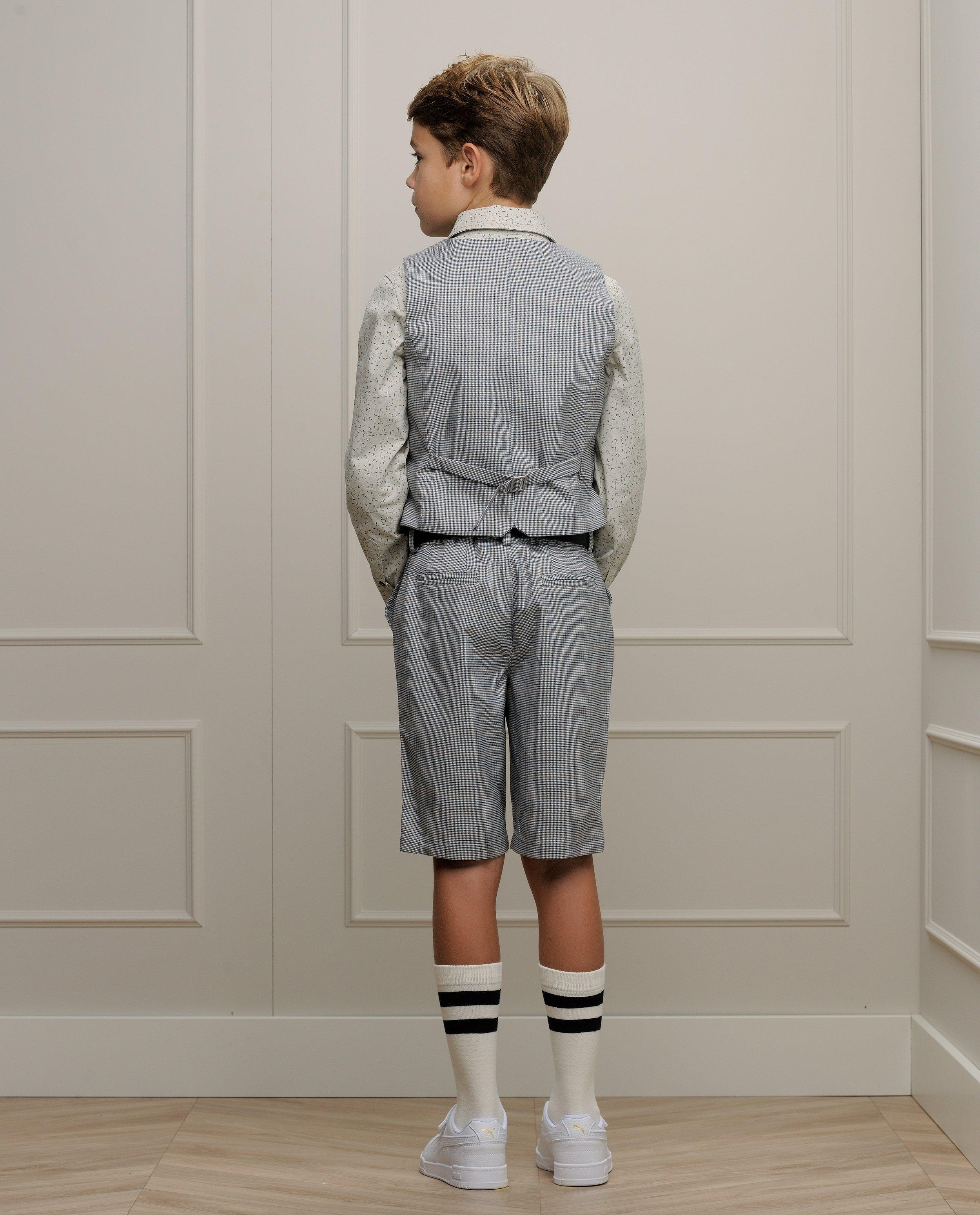 Shorts - Short à motif pied-de-poule