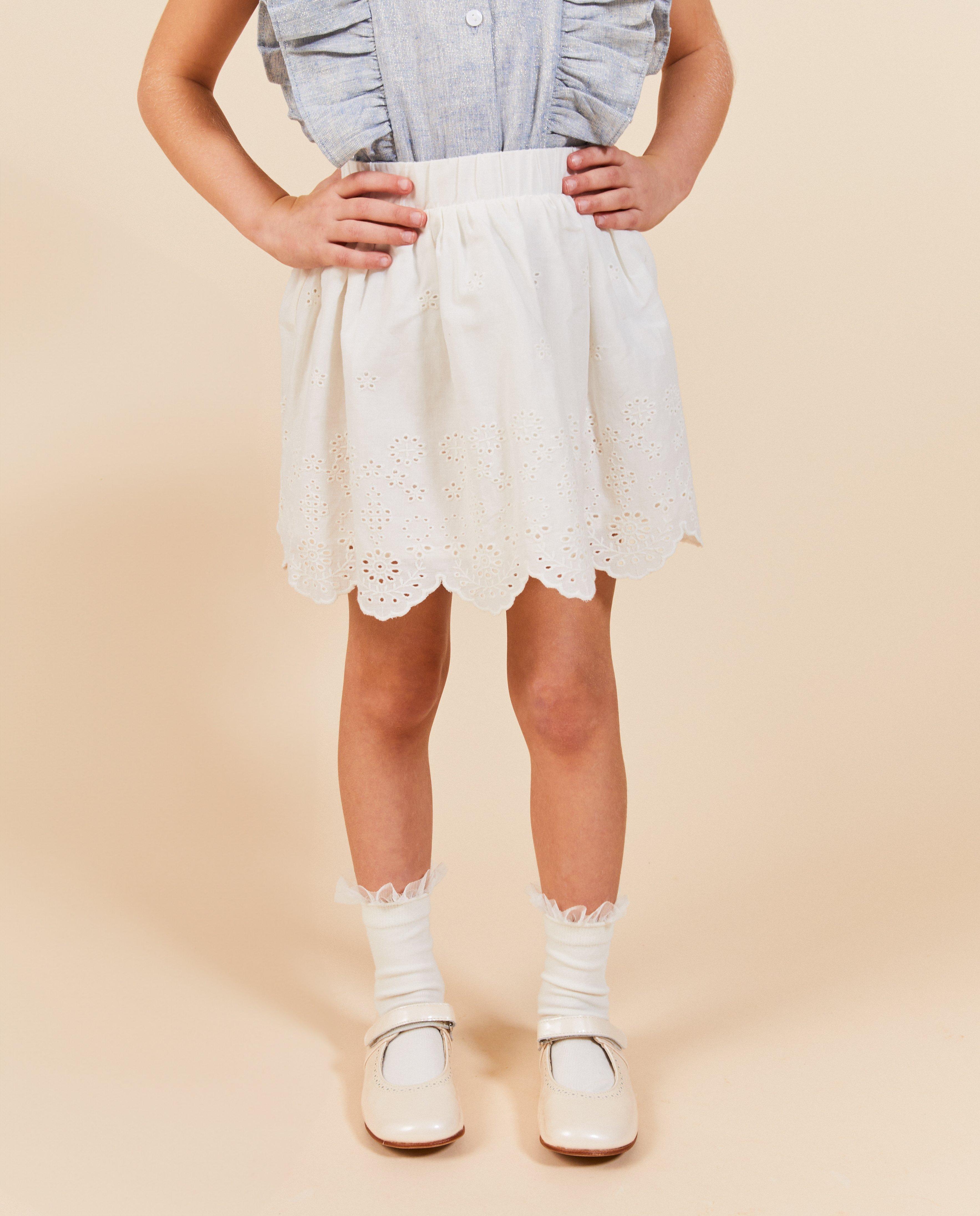 Rokken - Rok met broderie anglaise, feest