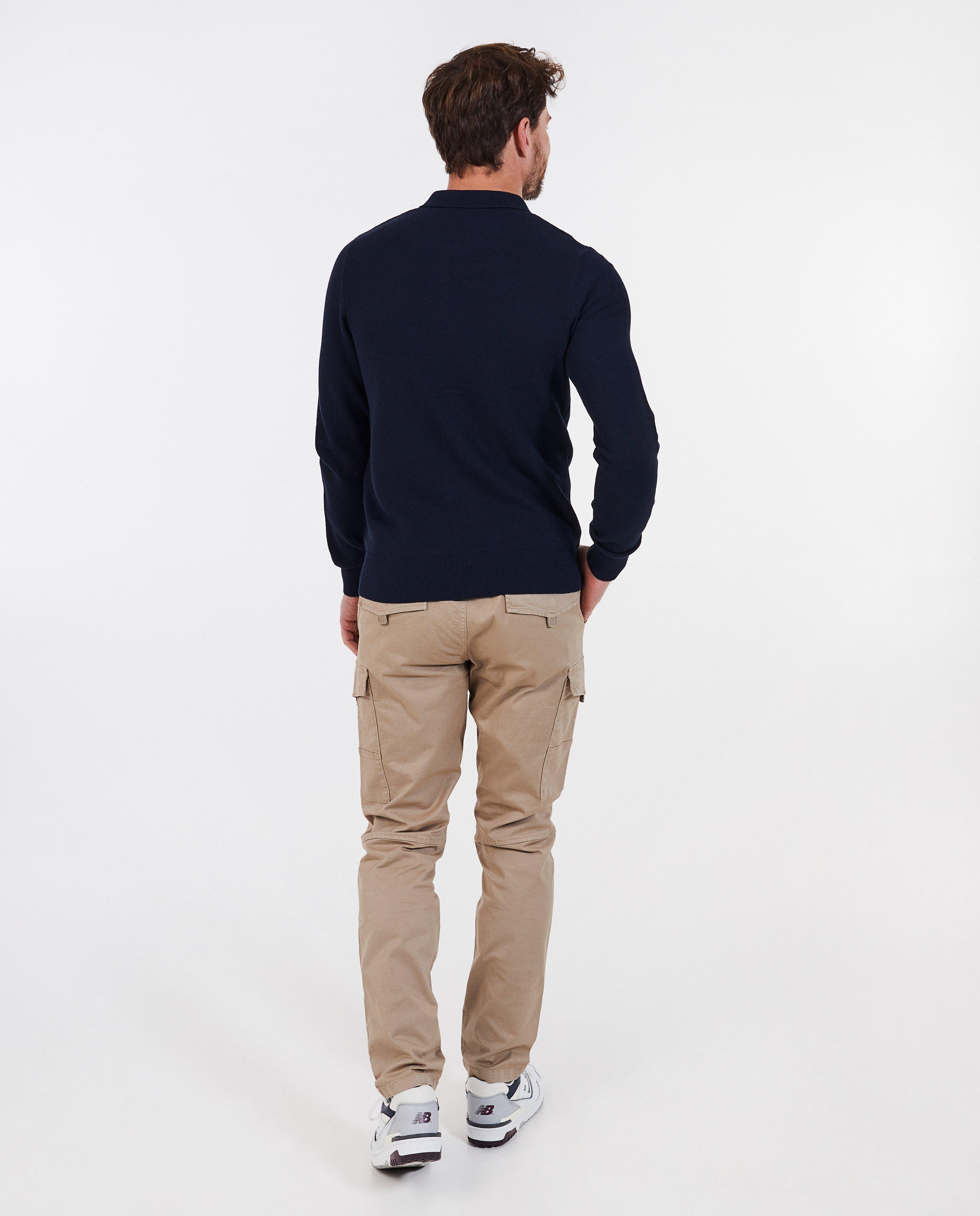 Pantalons - Pantalon bleu foncé, coupe cargo
