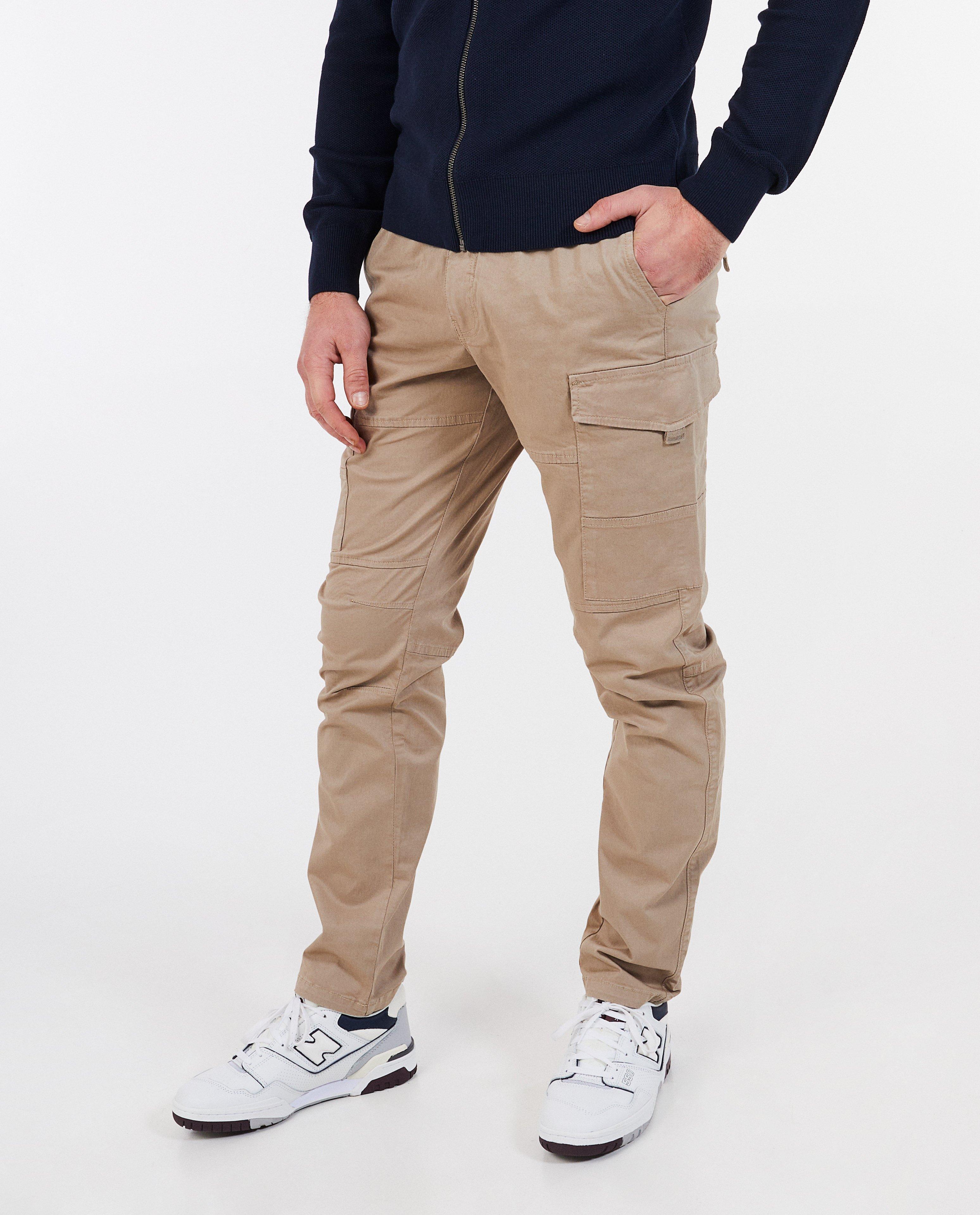 Pantalons - Pantalon bleu foncé, coupe cargo