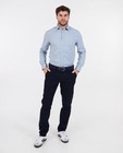 Pantalon bleu foncé, slim fit - null - Quarterback