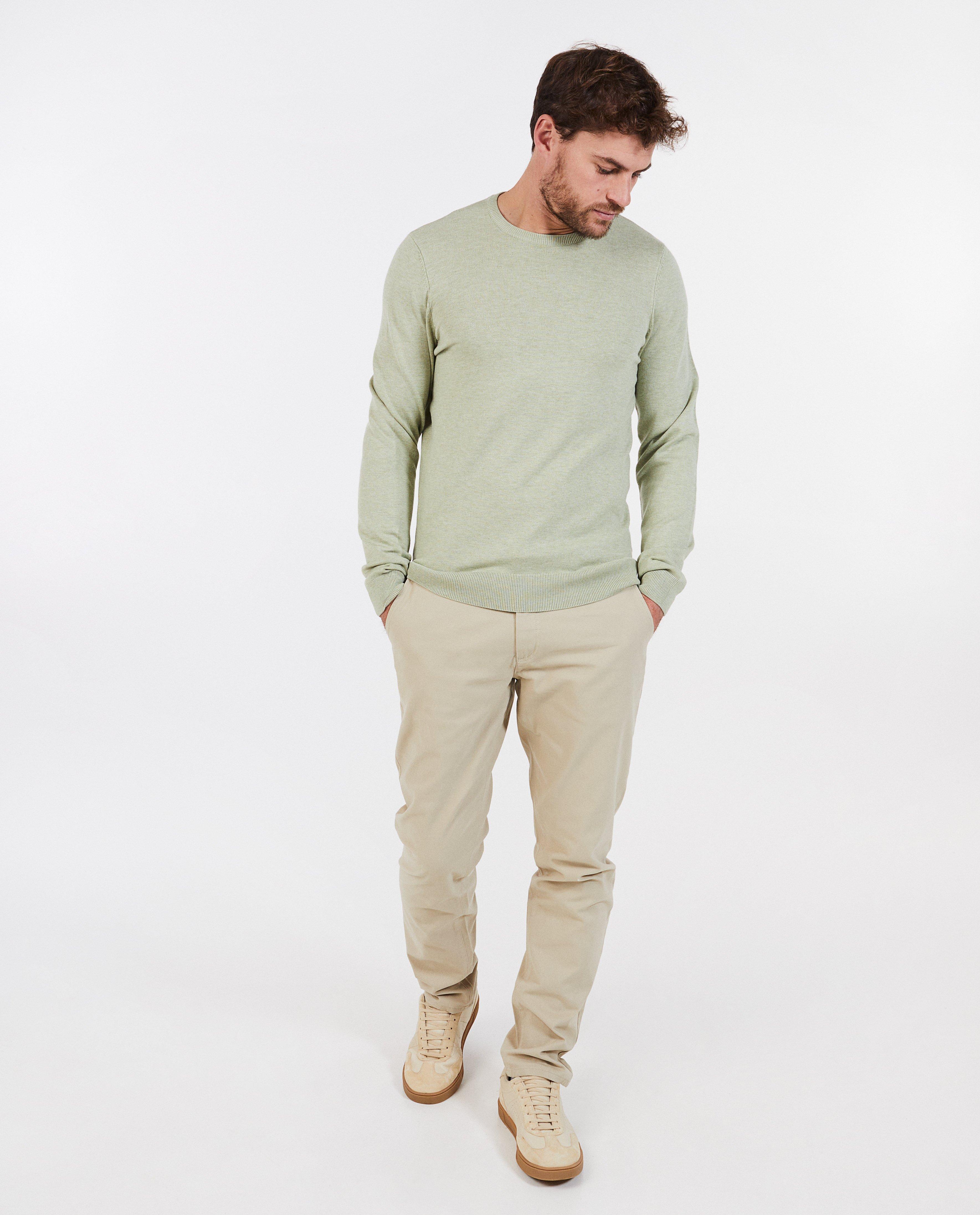 Beige broek, slim fit - null - Quarterback