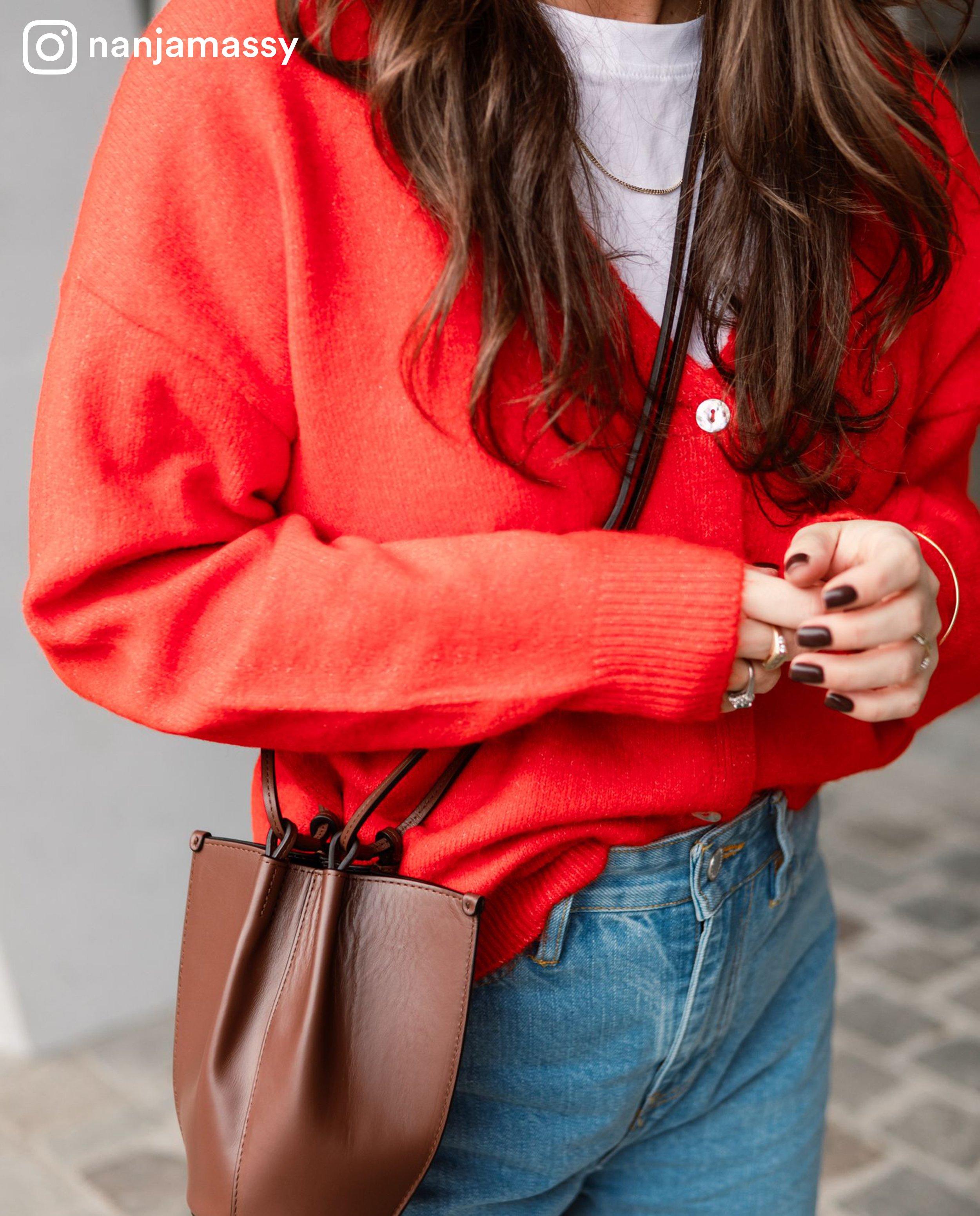 Cardigans - Cardigan rouge