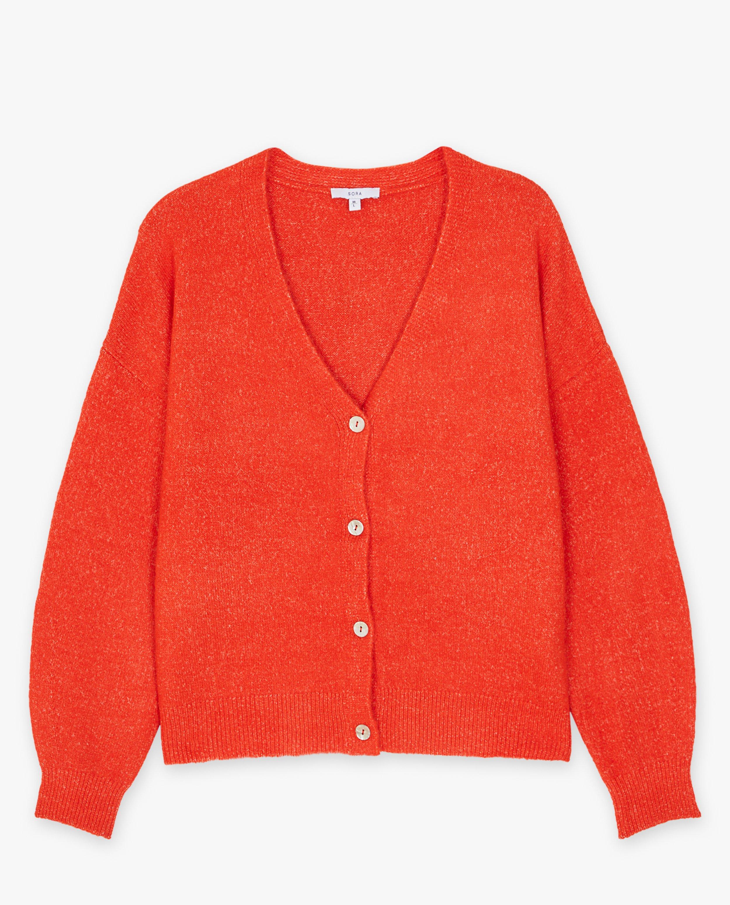 Cardigans - Cardigan rouge