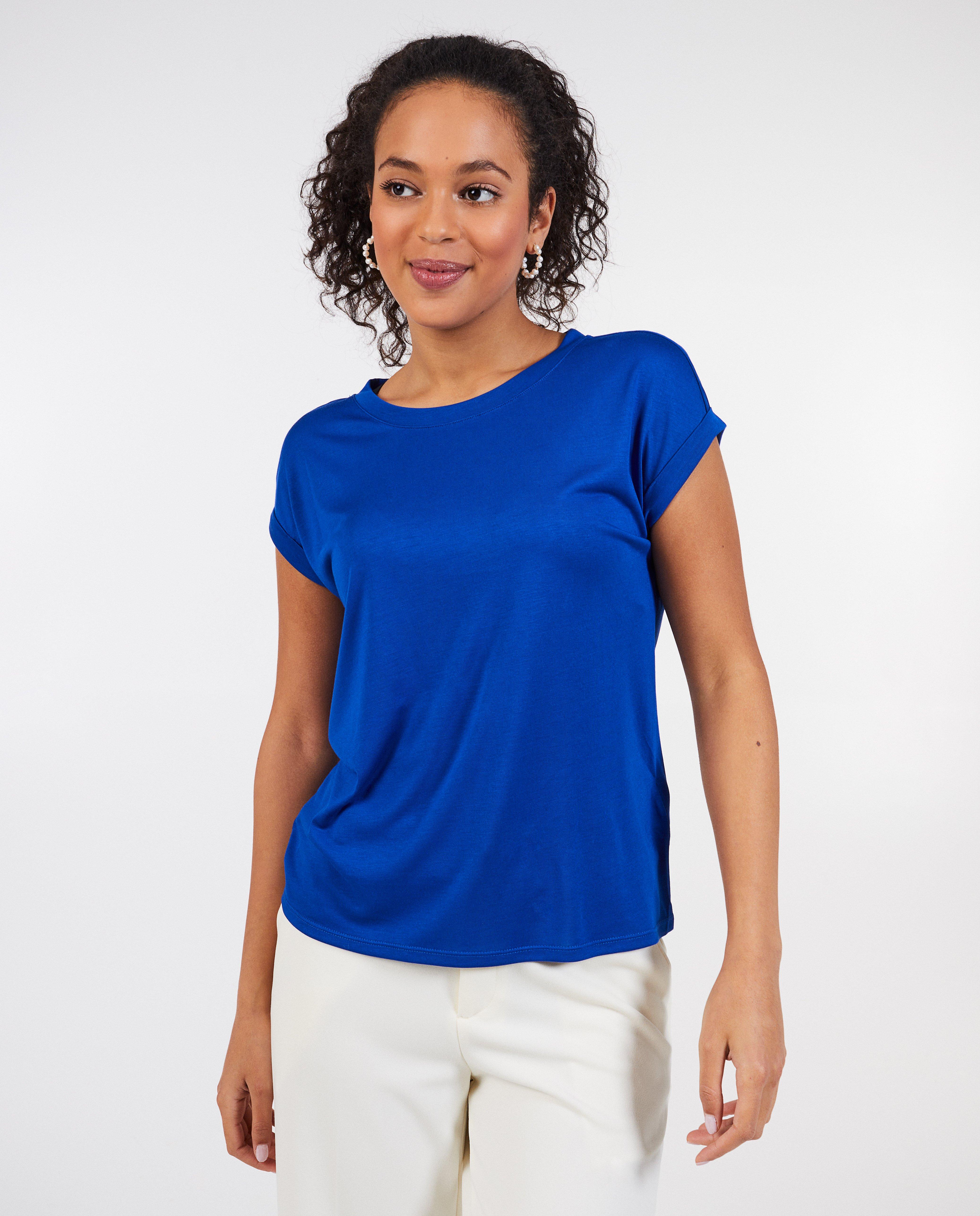 Roze T-shirt - Product Detail - donkerblauw - afbeelding nummer 1