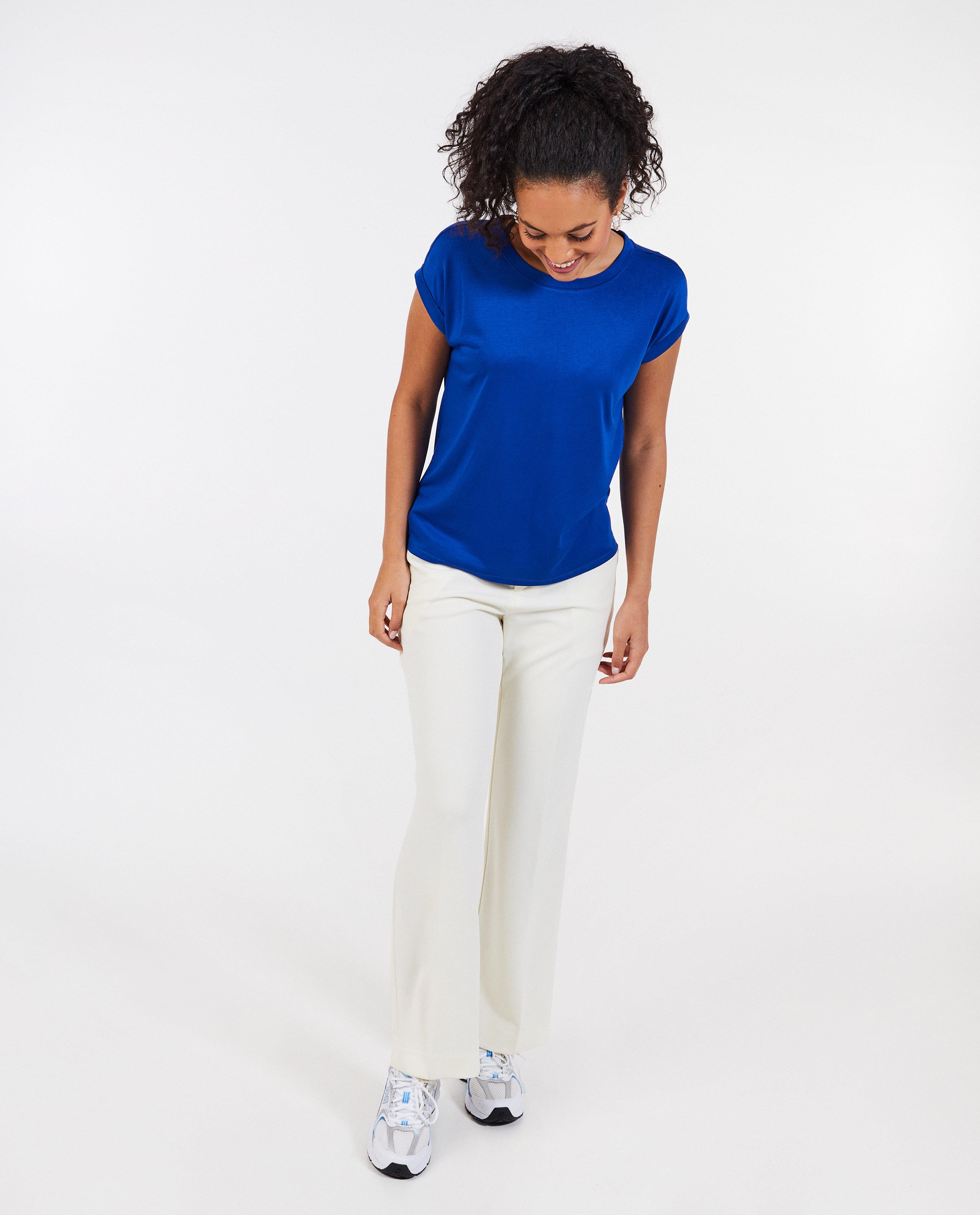 Roze T-shirt - Product Detail - donkerblauw - afbeelding nummer 2