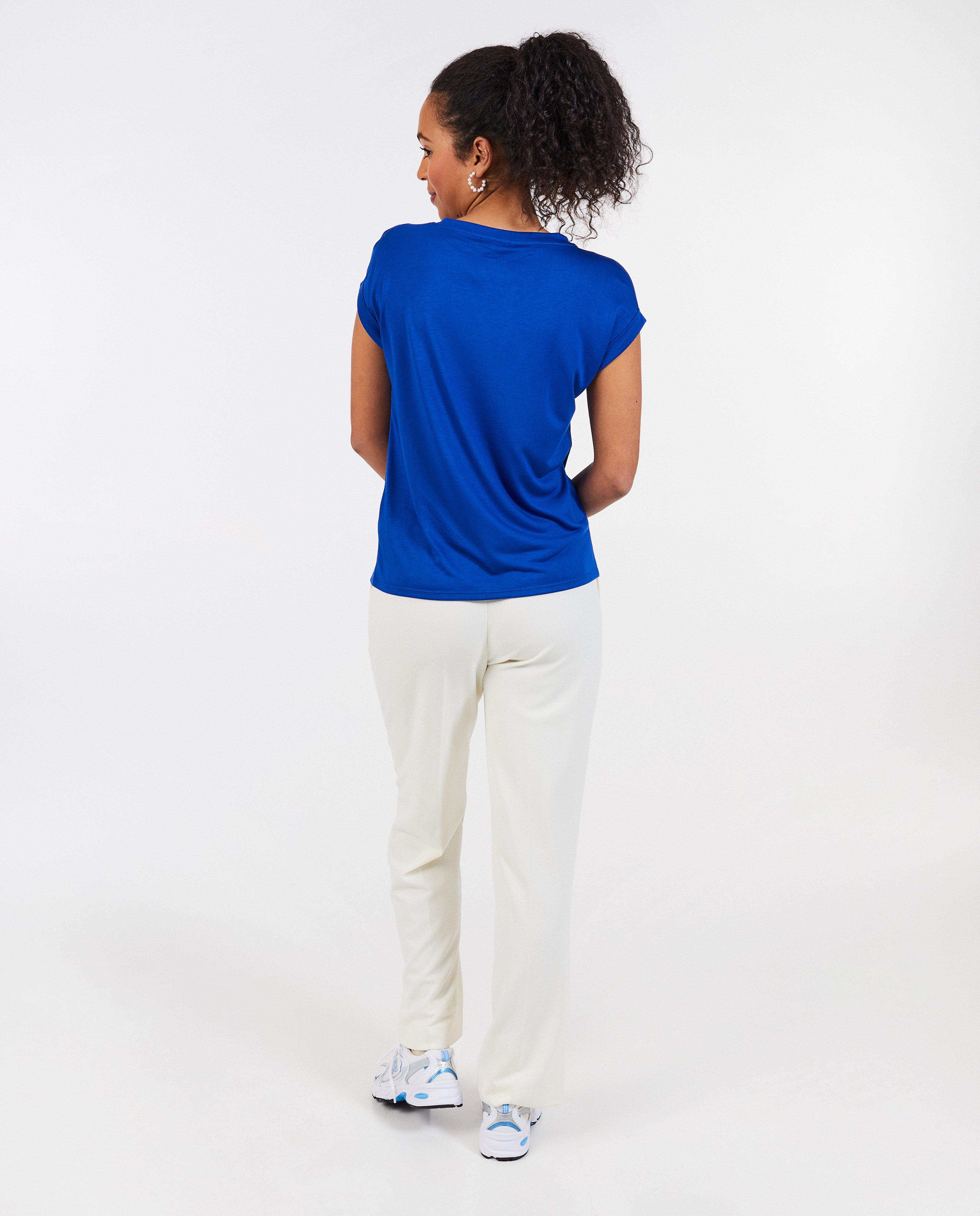 Roze T-shirt - Product Detail - donkerblauw - afbeelding nummer 3