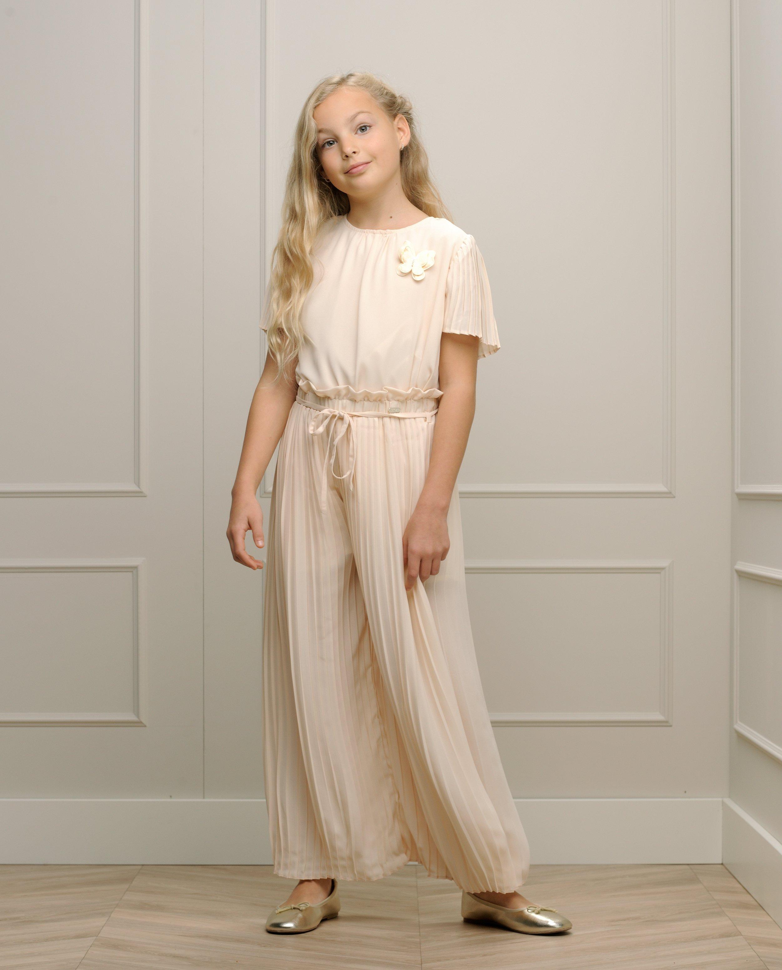 Broek met plooien, feest - null - Le Chic