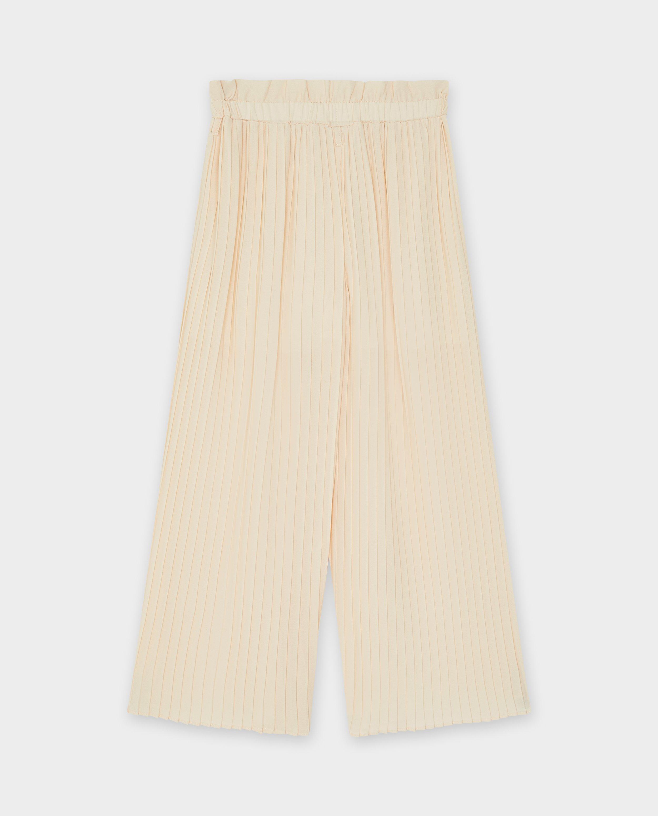 Broeken - Broek met plooien, feest