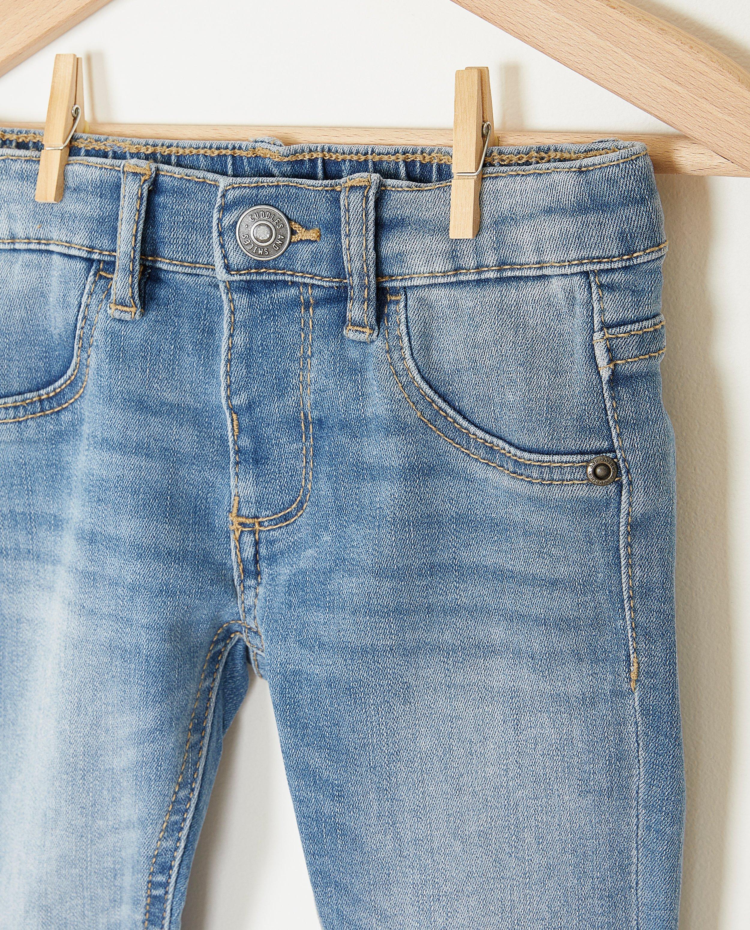 Jeans - Blauwe jeans, regular fit