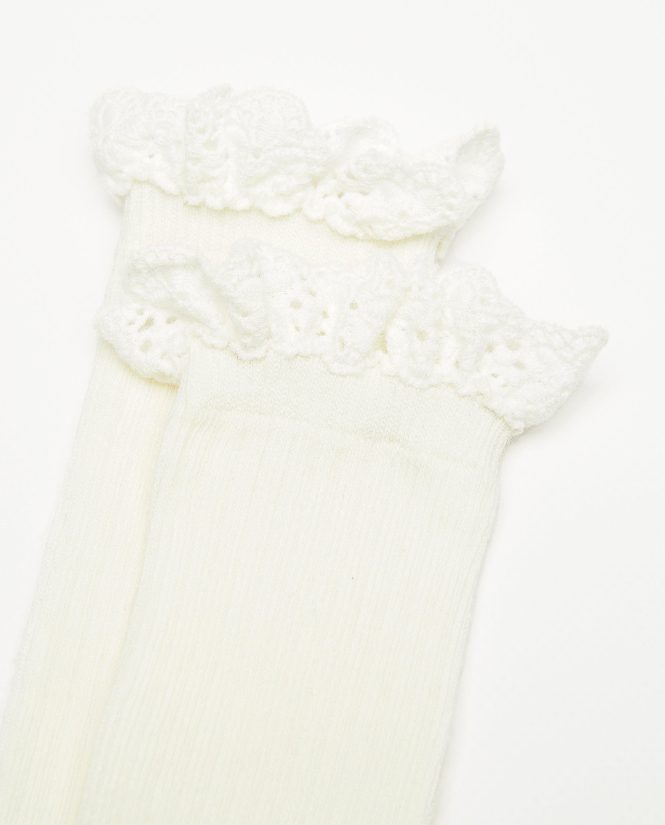 Kousen - Witte babykousen