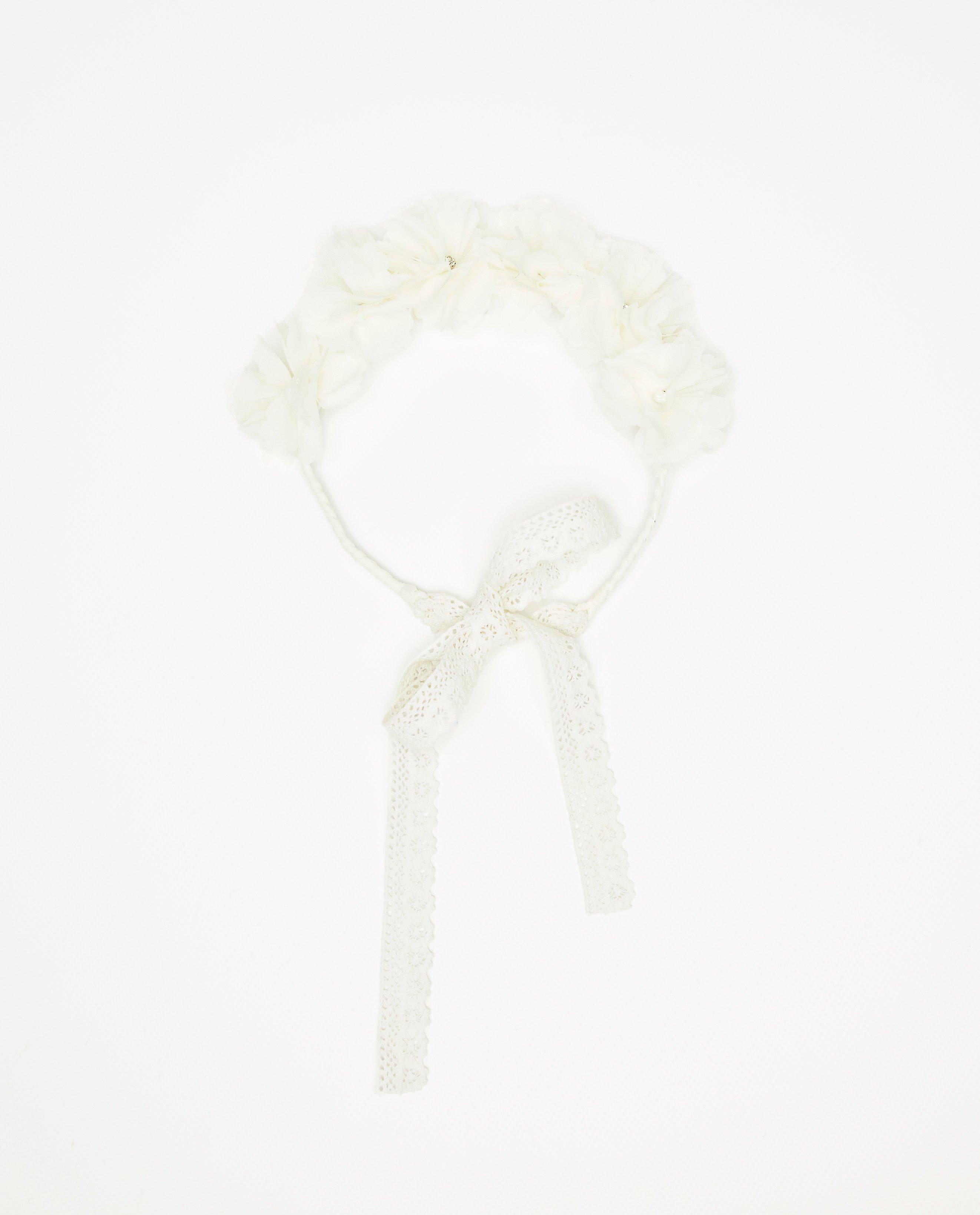 Haarband met bloemen, feest - null - Milla Star