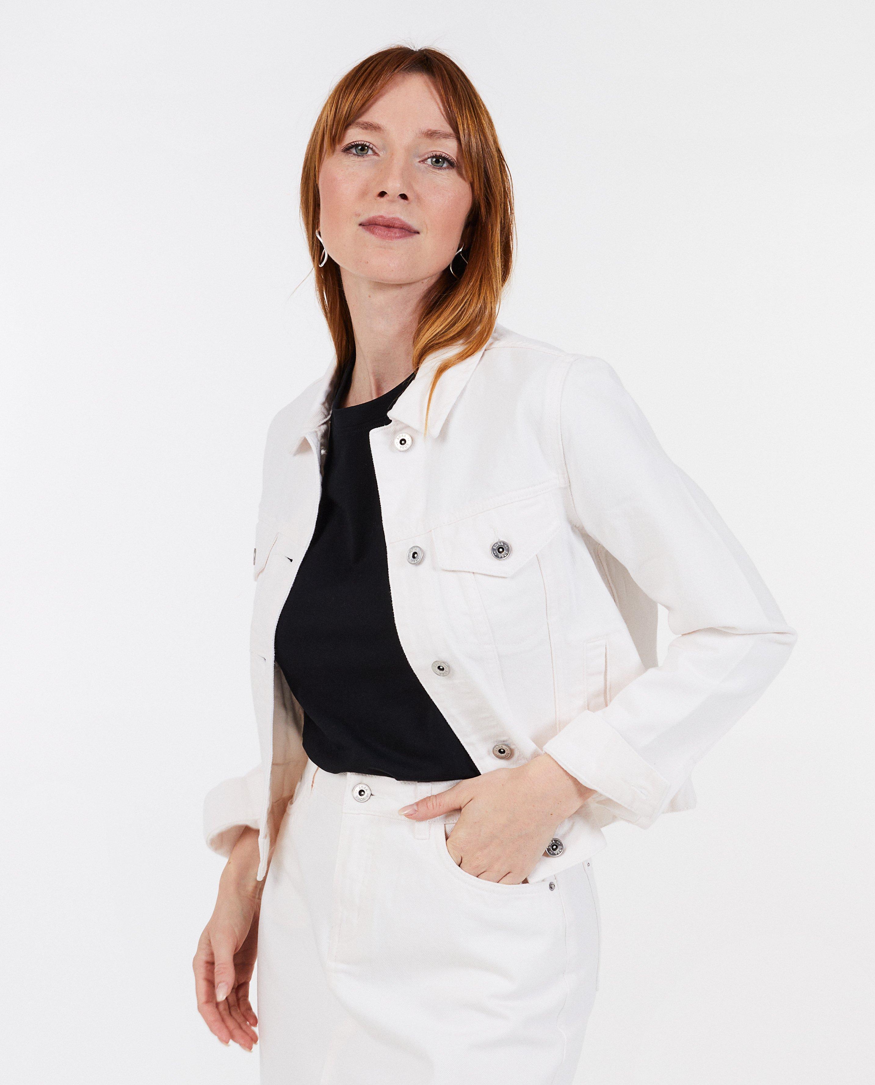 Wit jeansvest - null - Sora