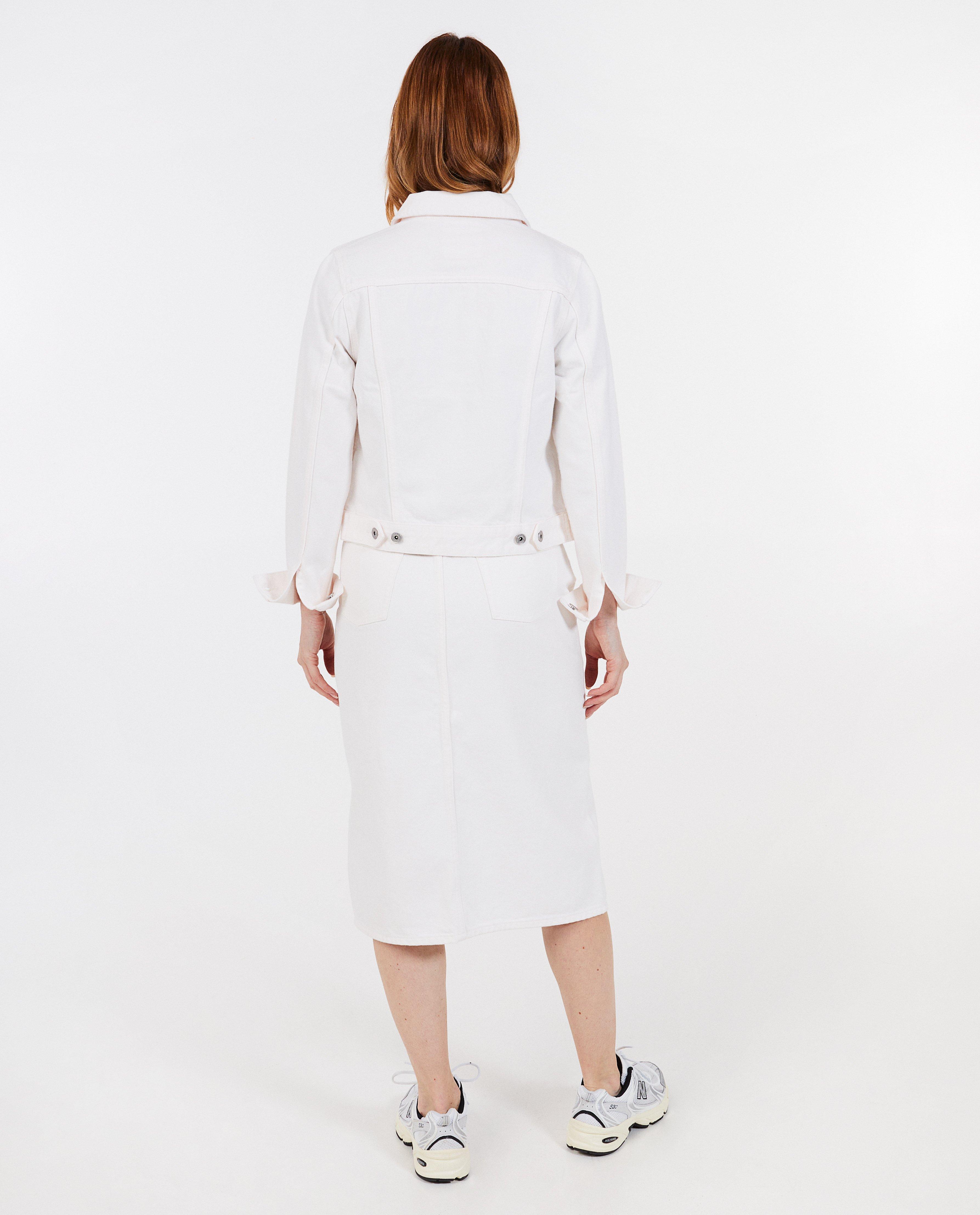 Blazers - Veste blanche en jeans